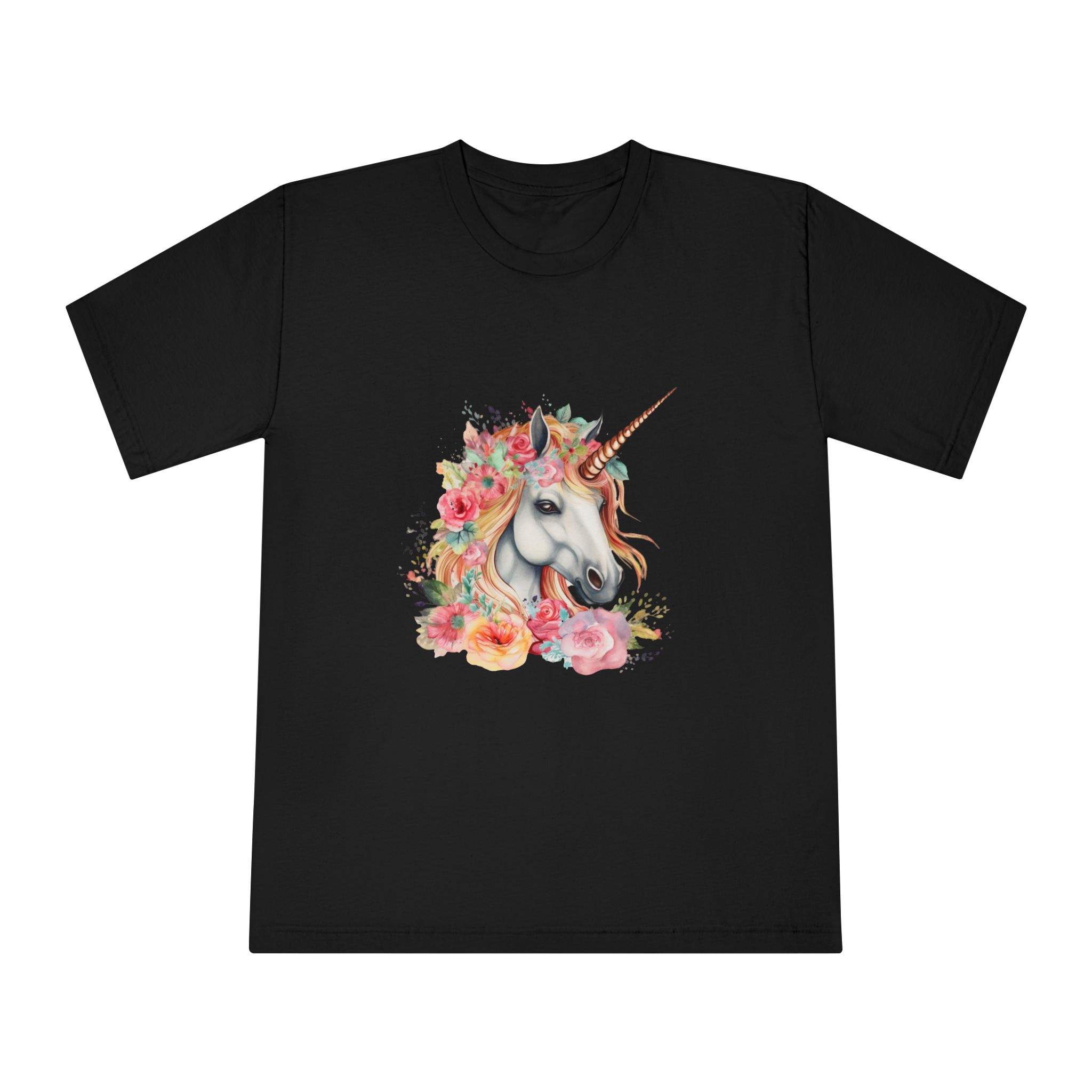 Unicorns 385 Unisex Classic Crewneck T Shirt - Image 5