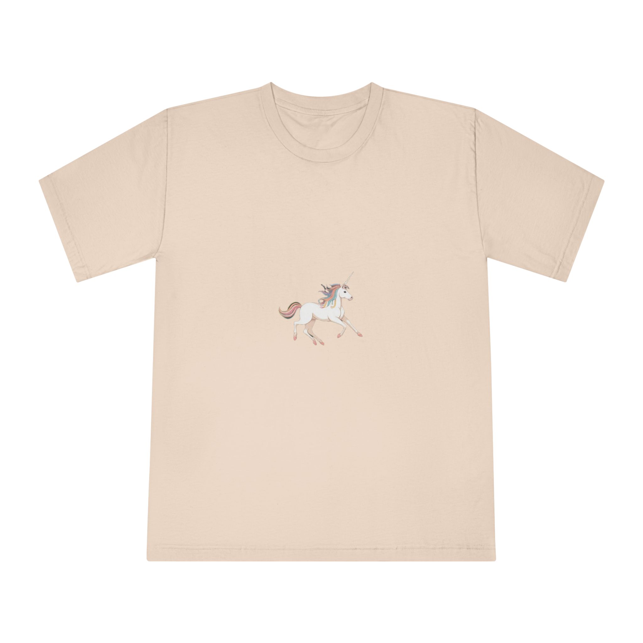 Beautiful Unicorn Running Magical Meadow Unicorn Background Images Whimsical Unicorn (53) Unisex Classic Crewneck T Shirt - Image 9