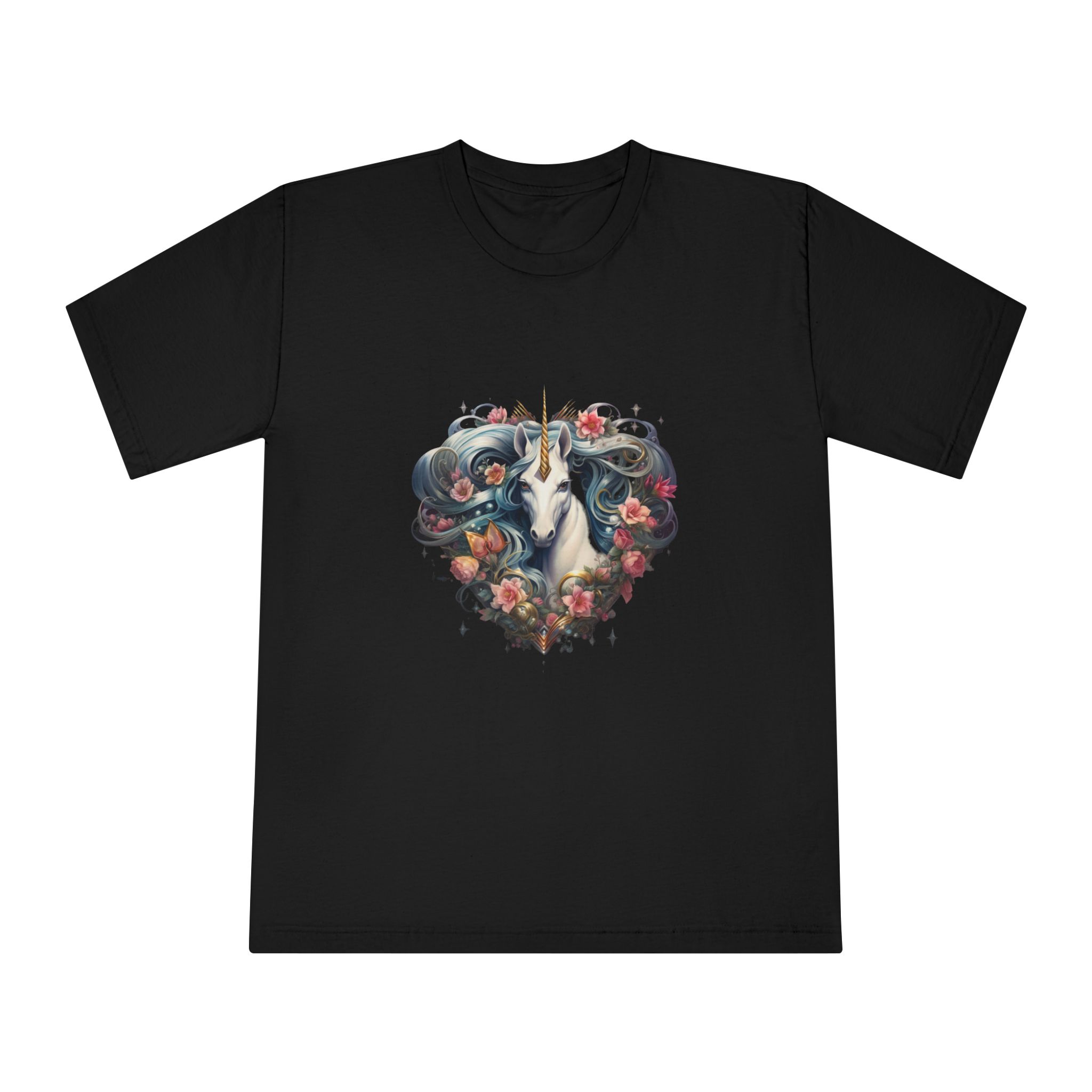 Unicorns 211 Unisex Classic Crewneck T Shirt - Image 5