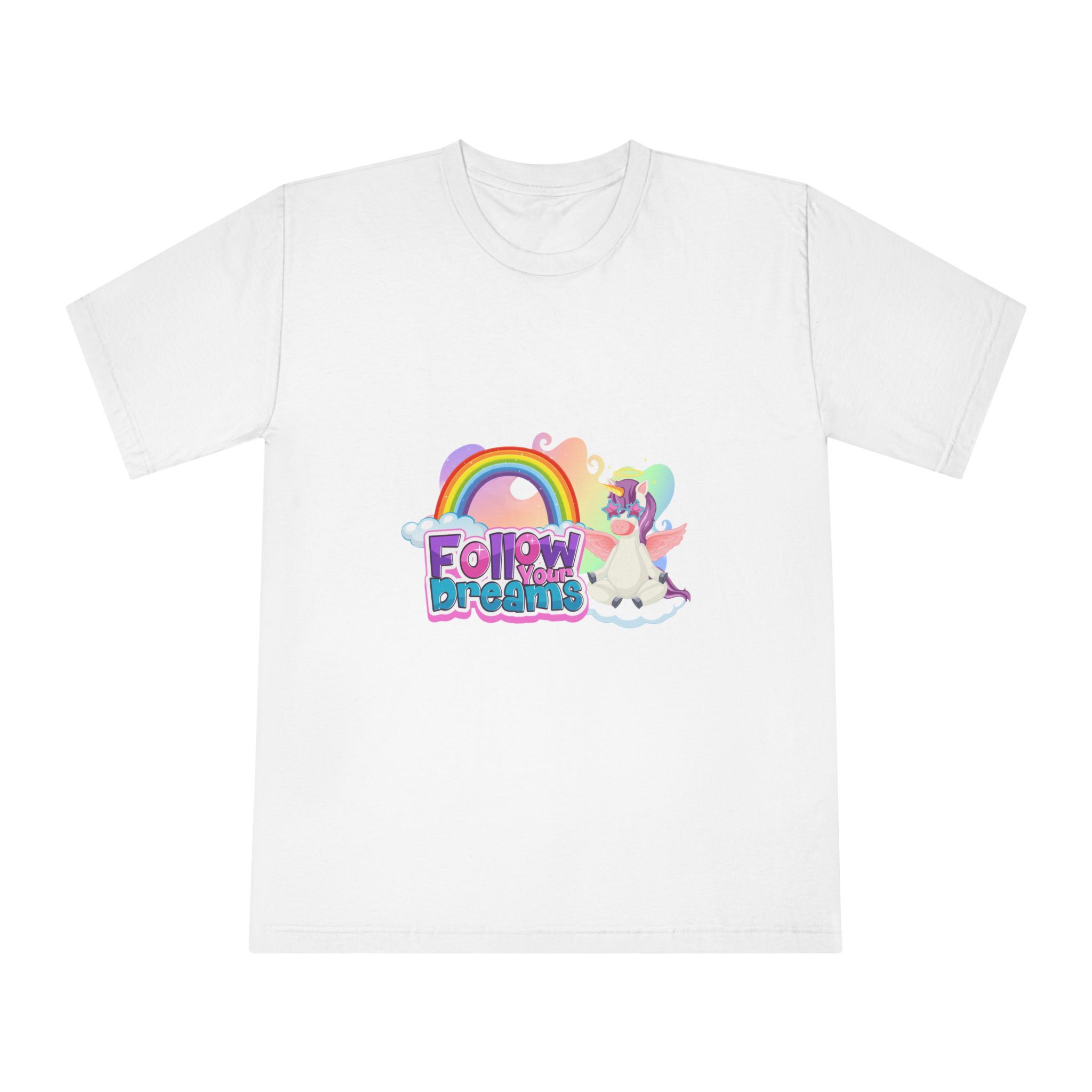 Unicorn V595 Unisex Classic Crewneck T Shirt