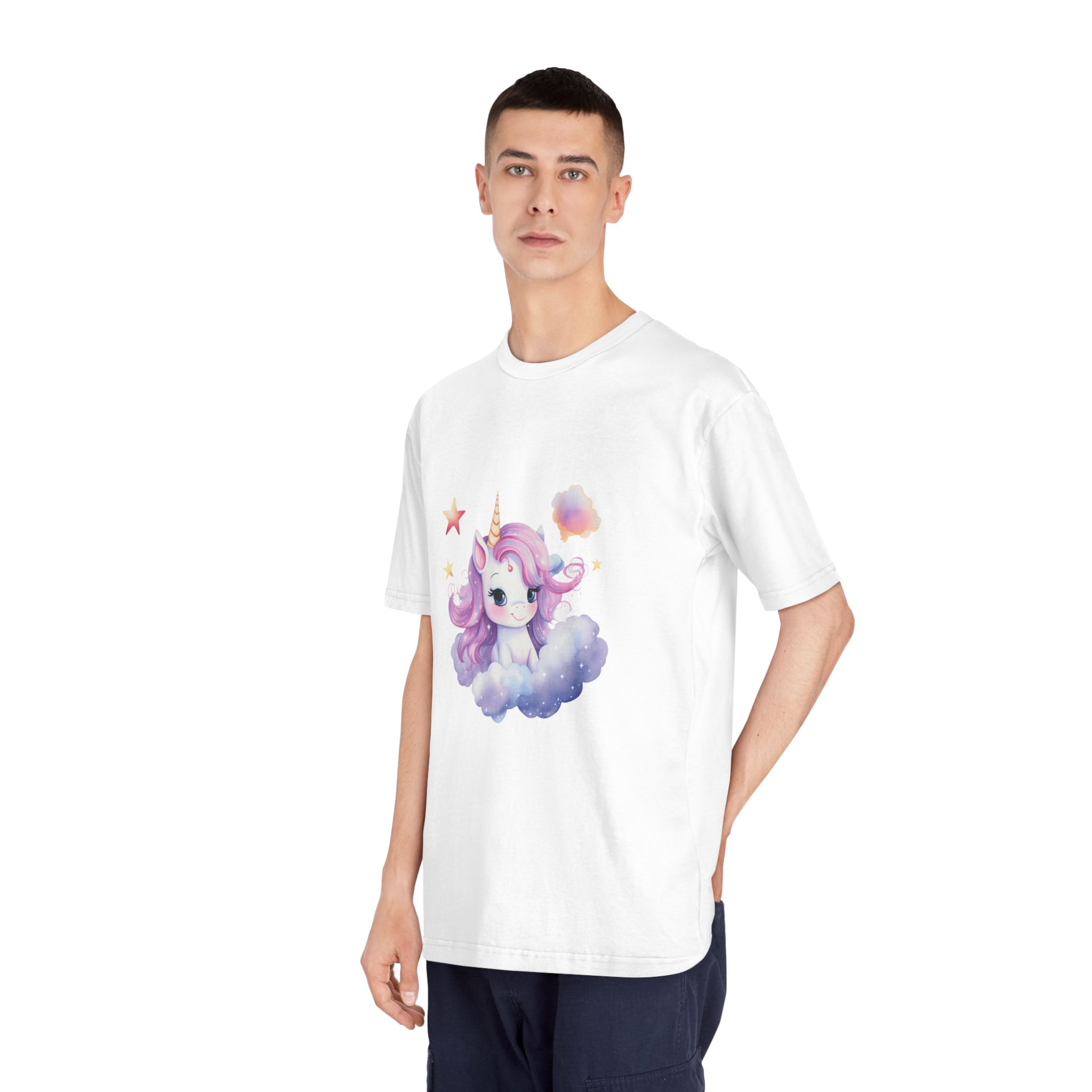 Unicorns 328 Unisex Classic Crewneck T Shirt - Image 4
