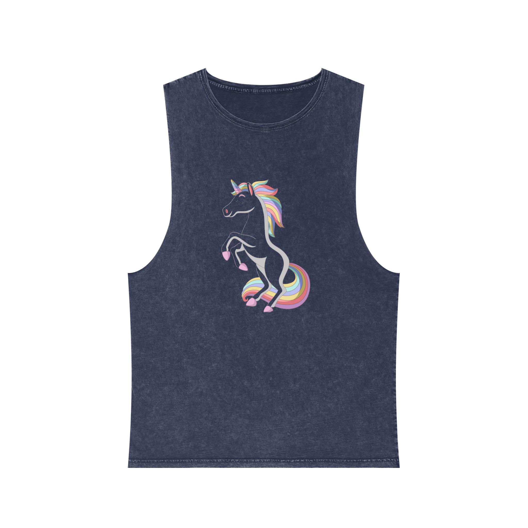Unicorn V362 Unisex Stonewash Tank Top - Image 13