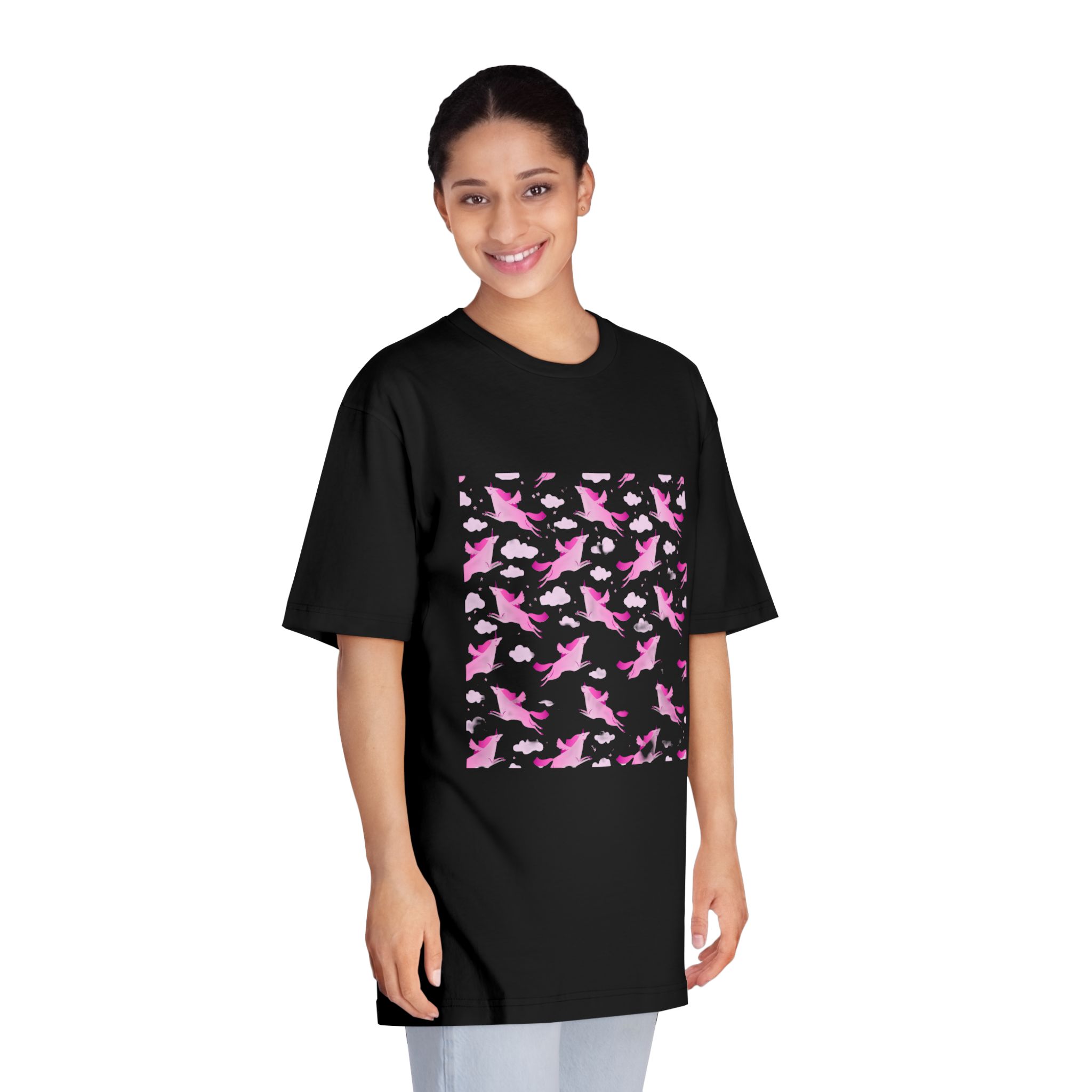 Unicorn V512 Unisex Classic Crewneck T Shirt - Image 7