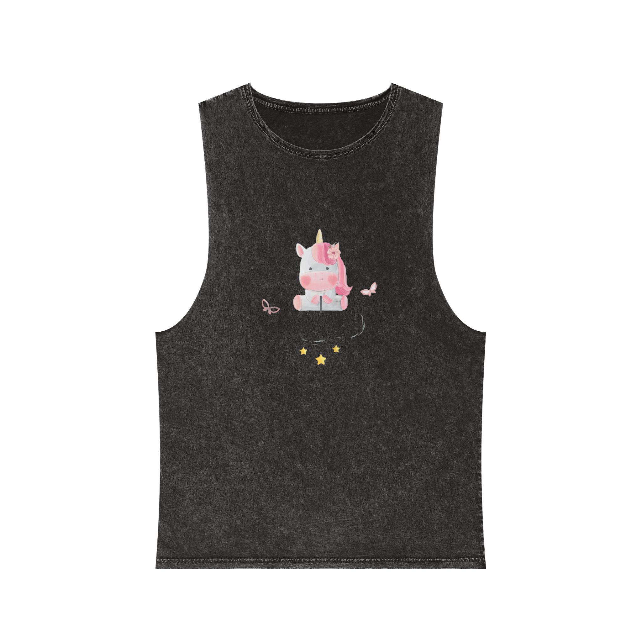 Unicorn V379 Unisex Stonewash Tank Top