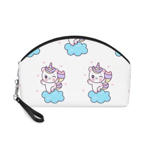 Unicorn Cloud Kawaii Animal Cartoon Fairytale Character Makeup Bag