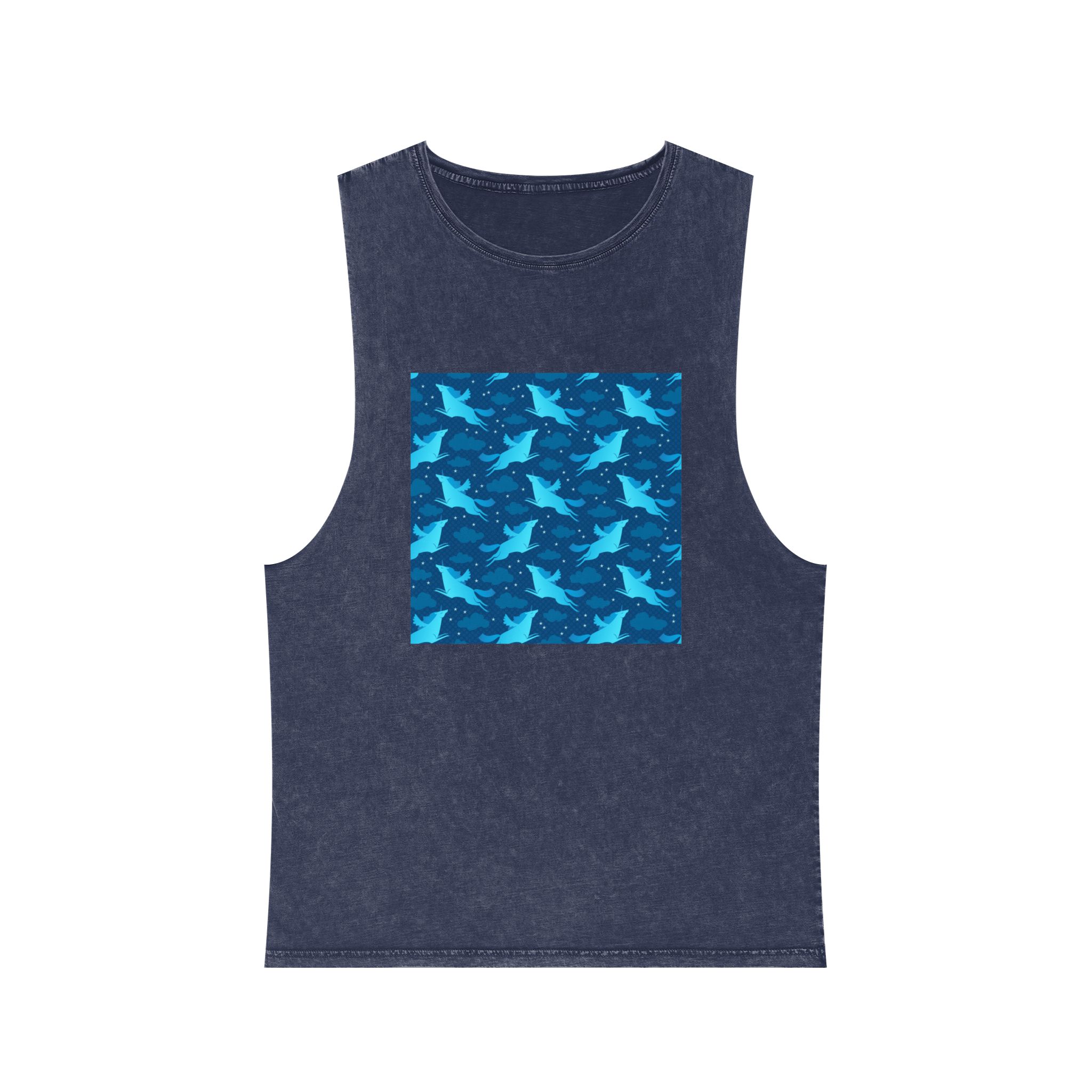 Unicorn V510 Unisex Stonewash Tank Top - Image 13