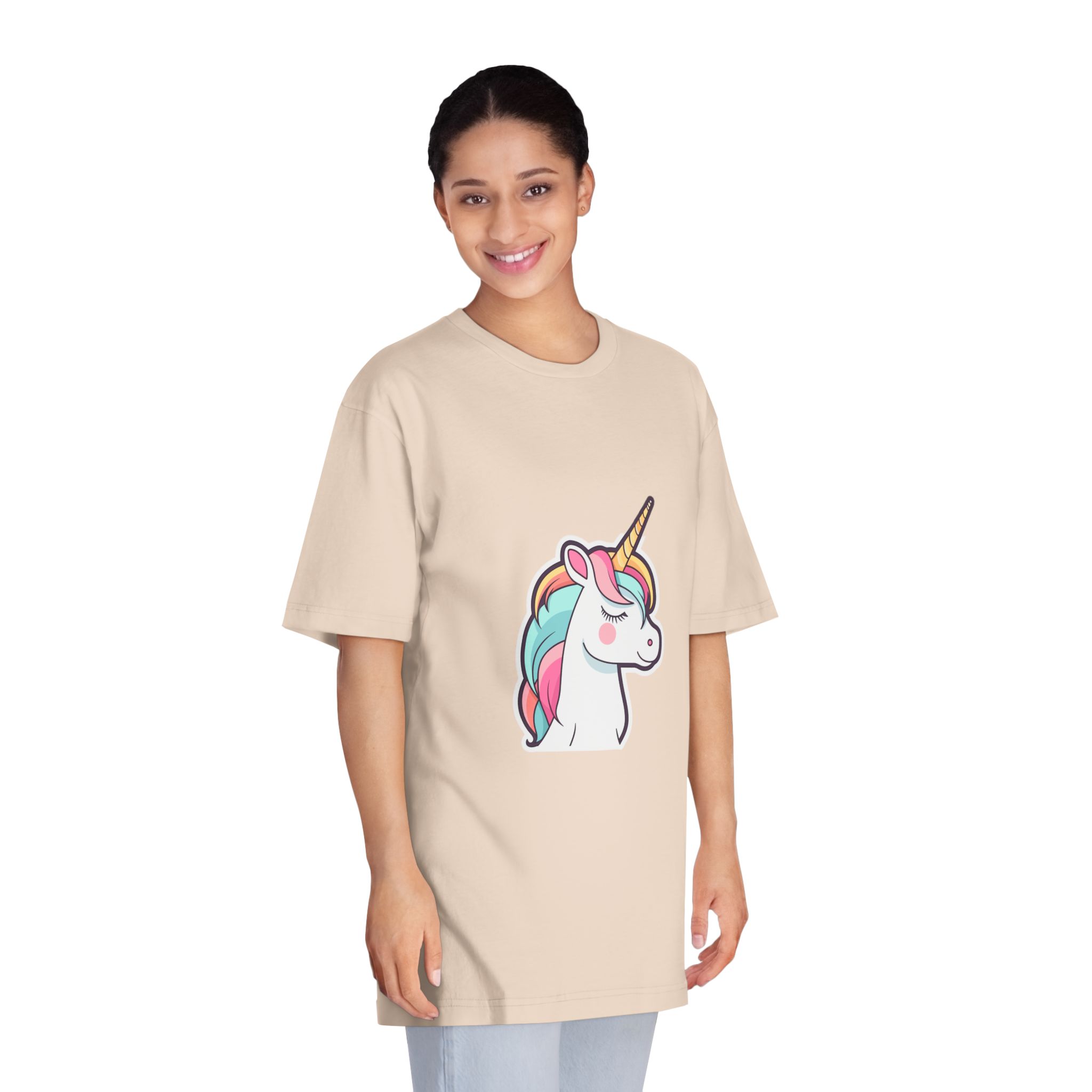Unicorn Copy Unisex Classic Crewneck T Shirt - Image 11