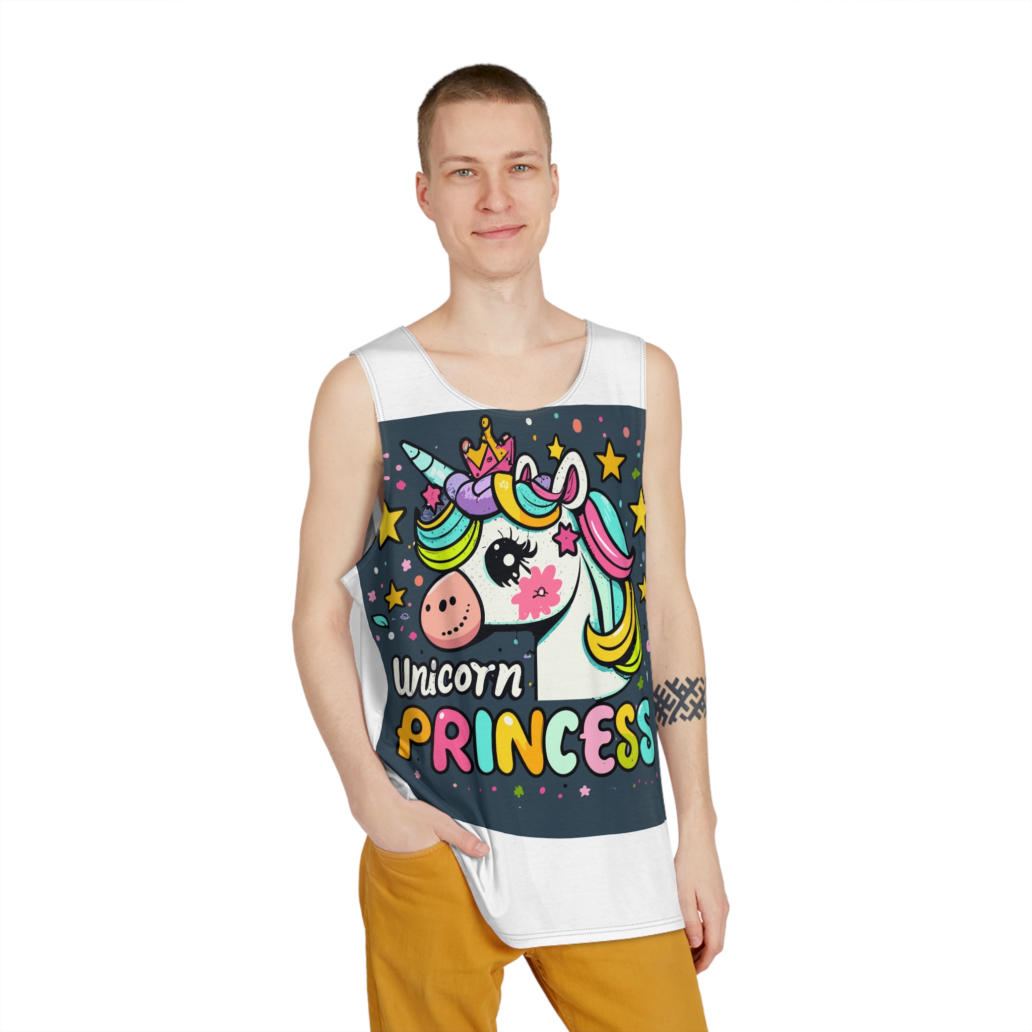 Unicorn V923 Mens Tank Aop - Image 3