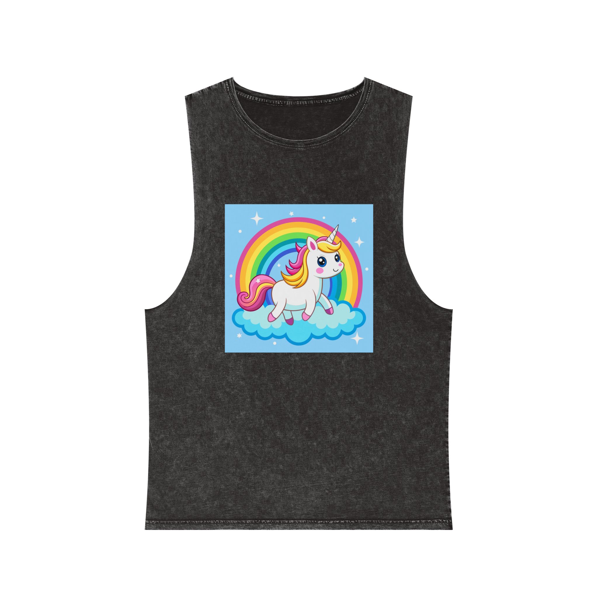 Unicorn Copia 3 Unisex Stonewash Tank Top
