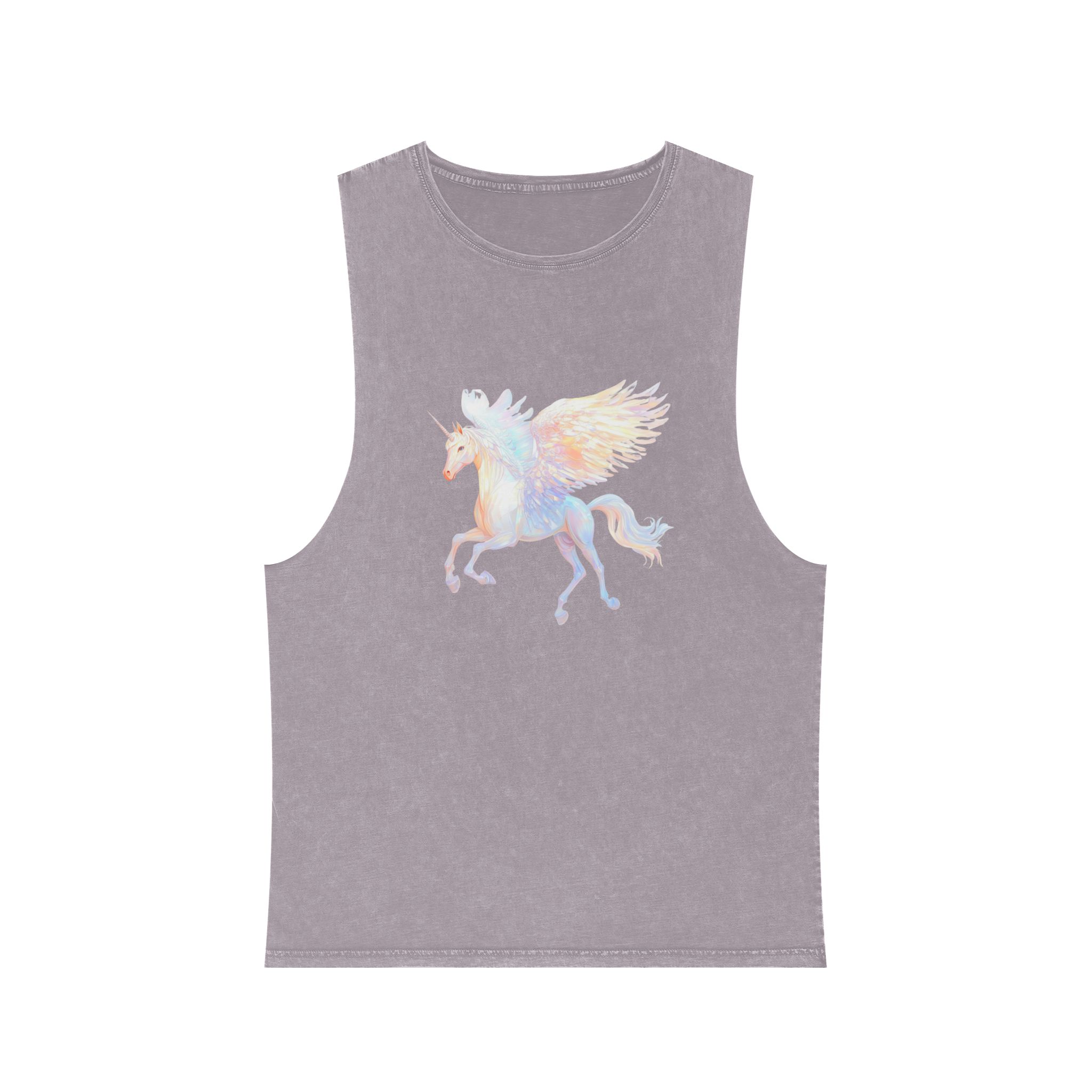 Png Pegasus Art Illustration Animal Unisex Stonewash Tank Top - Image 17