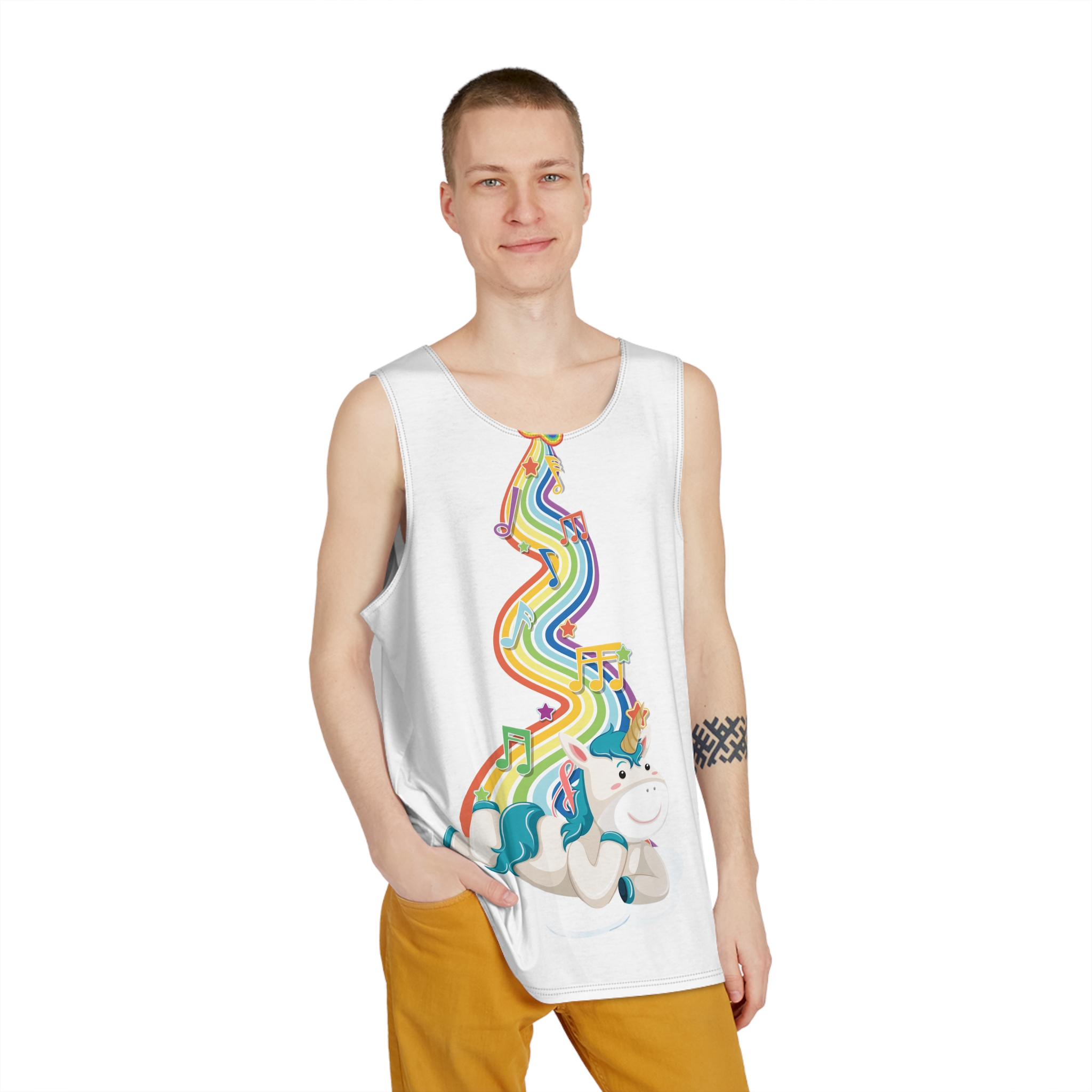 Unicorn V688 Mens Tank Aop - Image 3