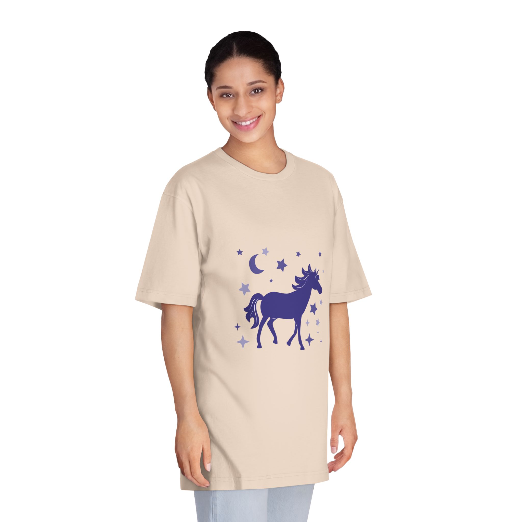 Unicorn V826 Unisex Classic Crewneck T Shirt - Image 11