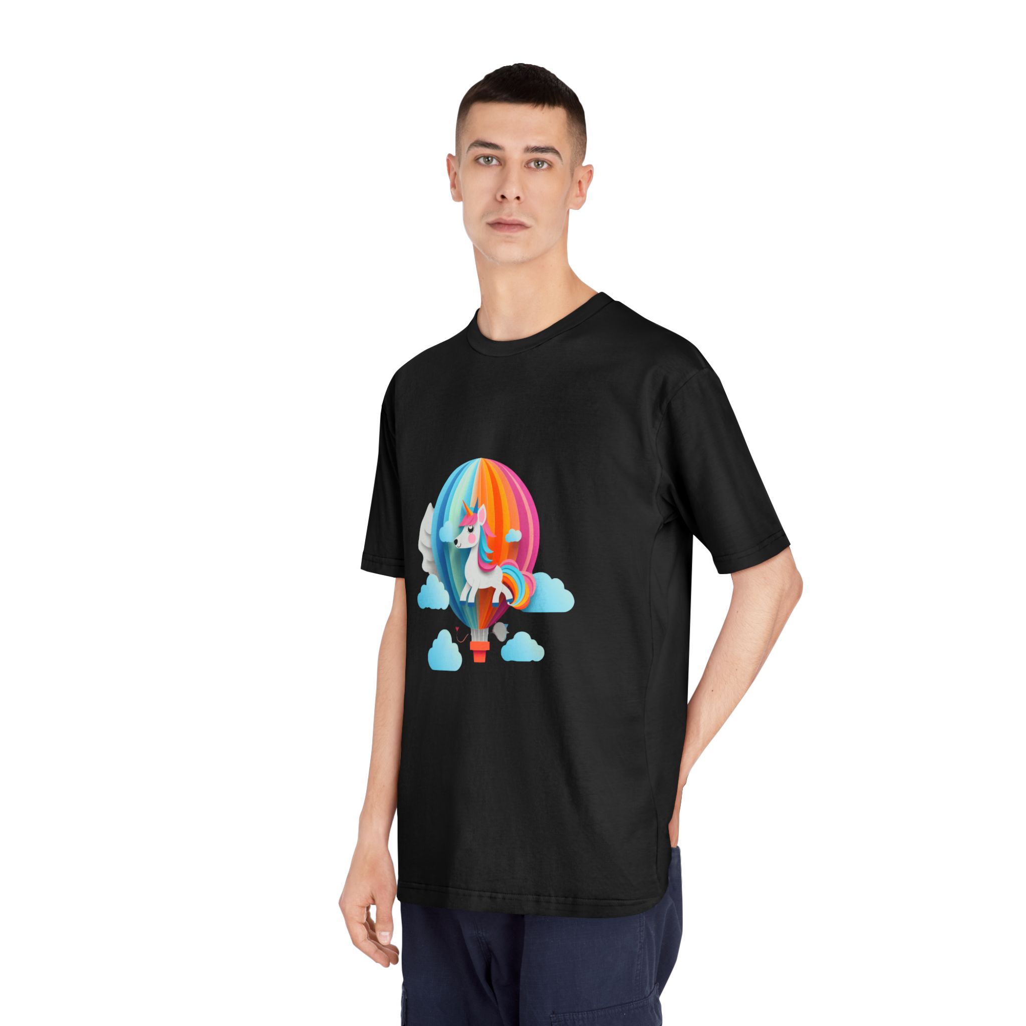 Unicorns 353 Unisex Classic Crewneck T Shirt - Image 8