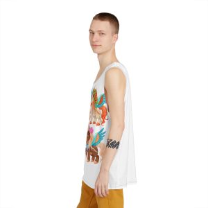 Unicorn V578 Mens Tank Aop