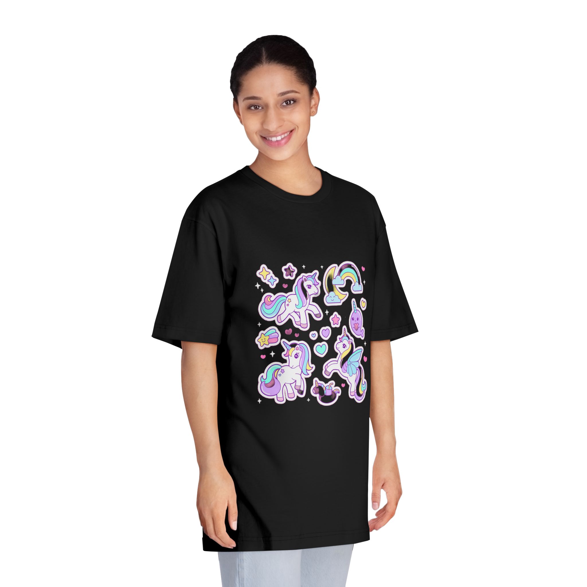 Unicorn V893 Unisex Classic Crewneck T Shirt - Image 7