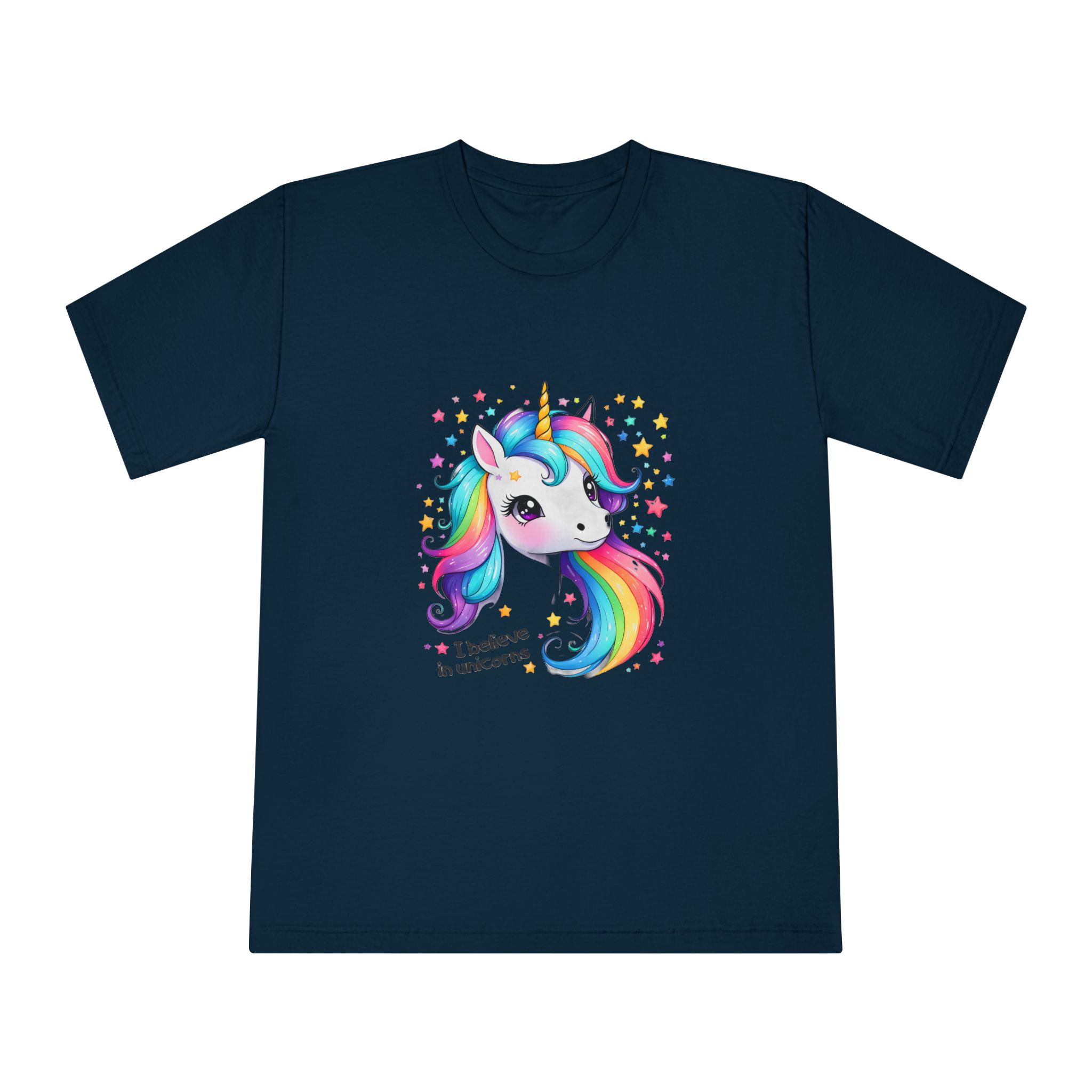 I Belive In Unicorns Unisex Classic Crewneck T Shirt - Image 17