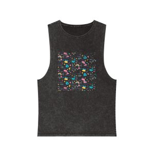 Unicorn V156 Unisex Stonewash Tank Top