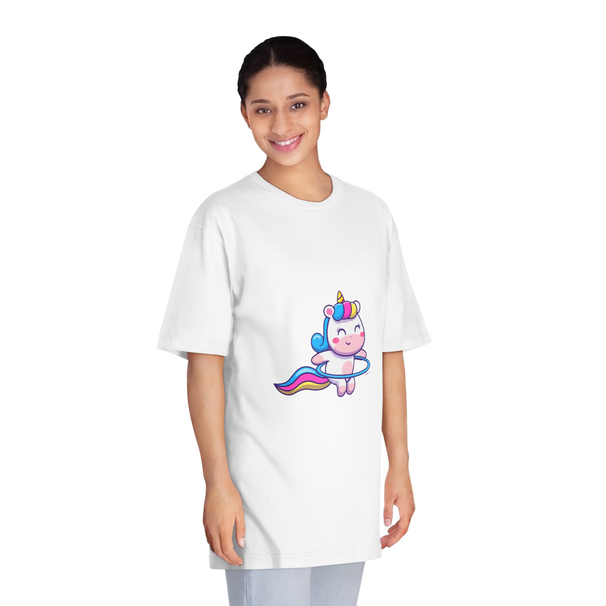Unicorn V731 Unisex Classic Crewneck T Shirt - Image 3
