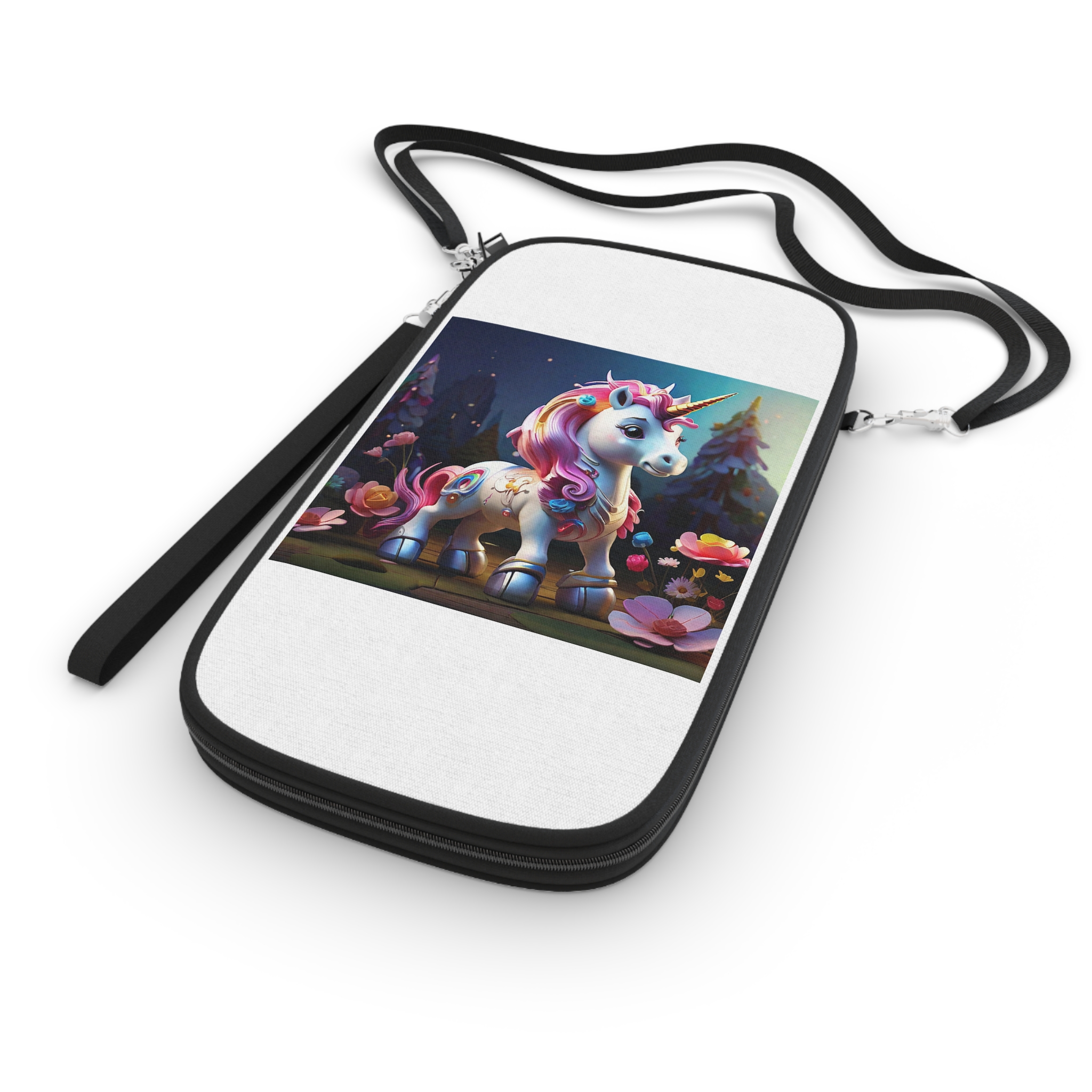 Animated Unicorn Children Generated By Ai (16) Passport Wallet - Image 3