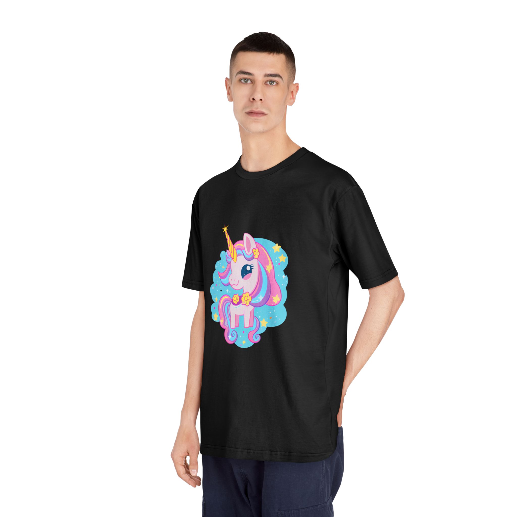 Unicorns 245 Unisex Classic Crewneck T Shirt - Image 8