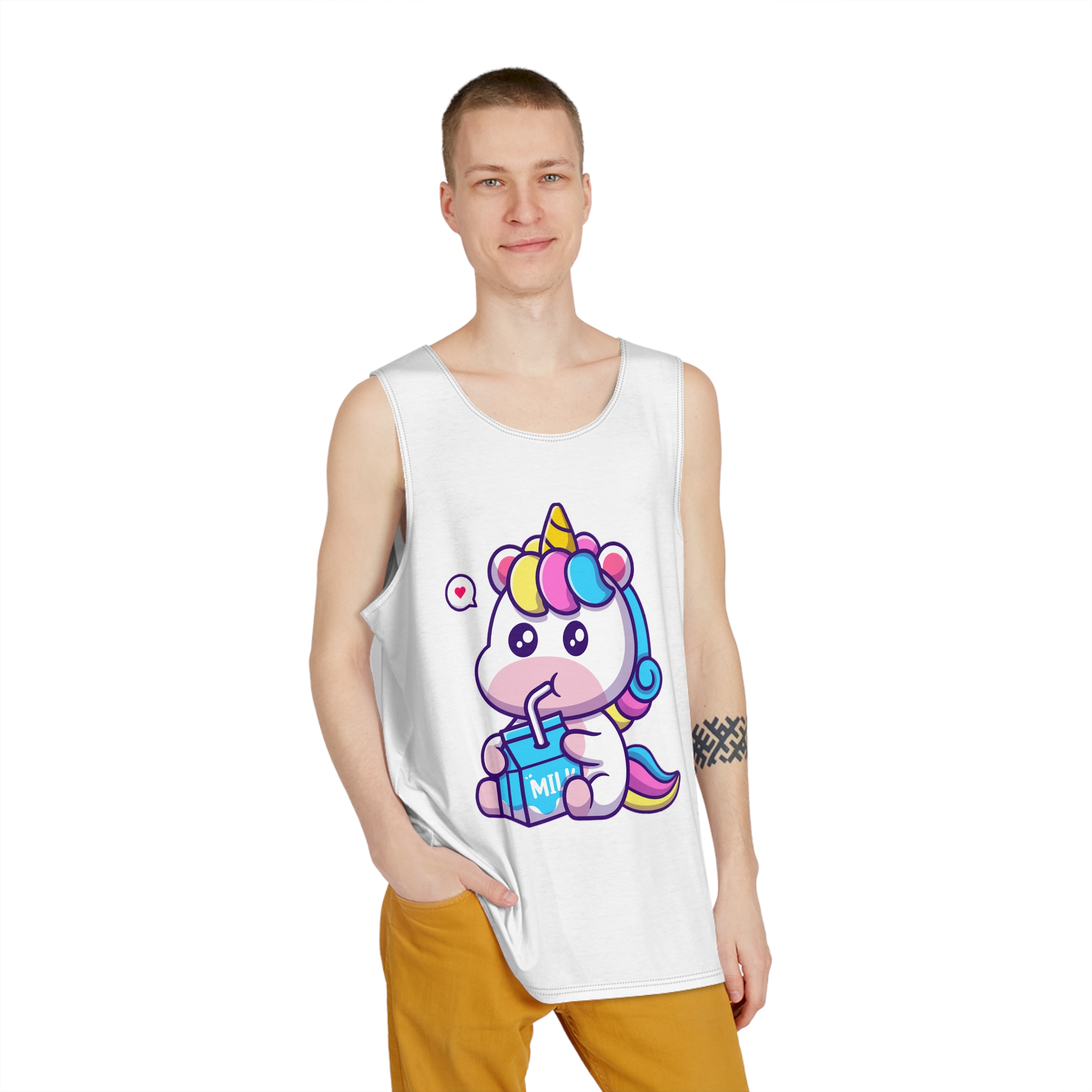 Unicorns 23 Mens Tank Aop - Image 3