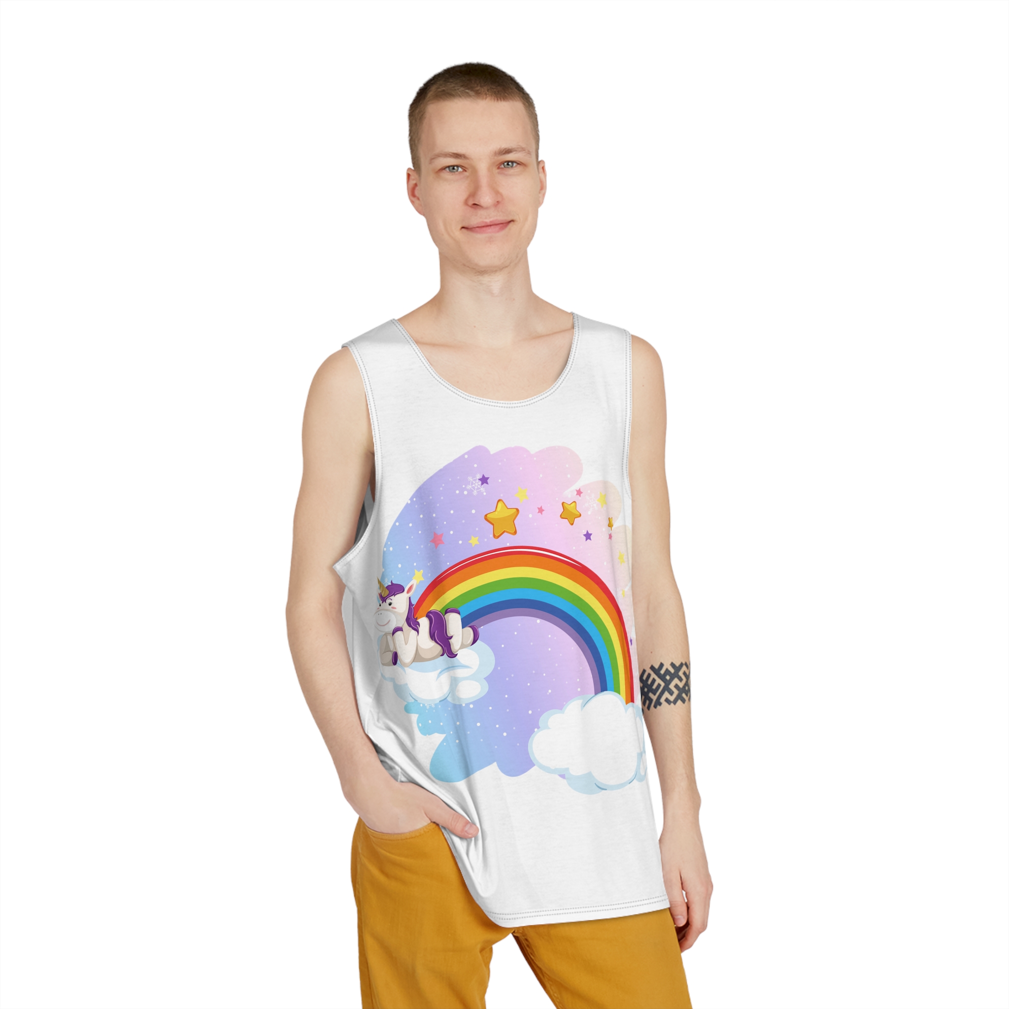 Unicorn V675 Mens Tank Aop - Image 3