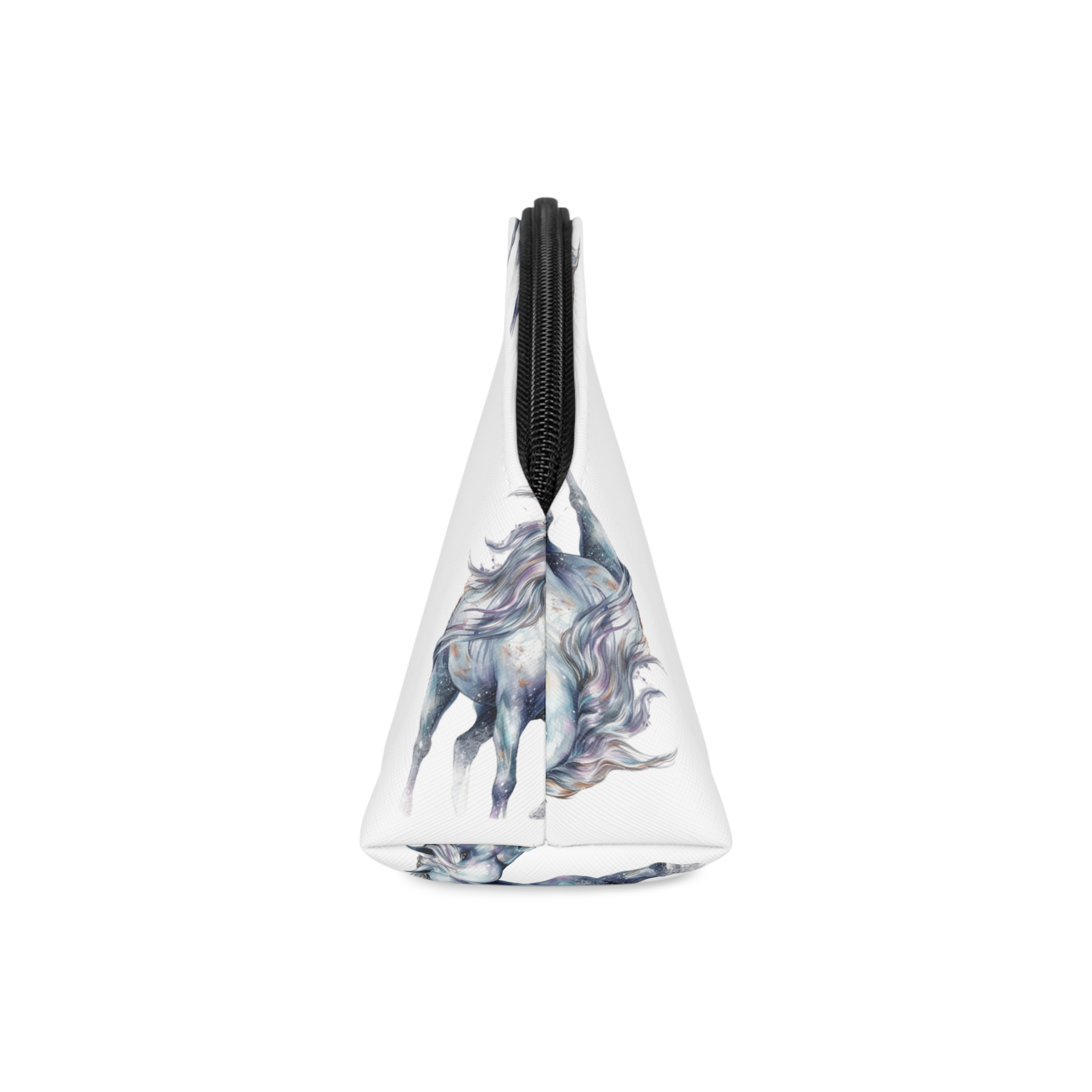 Painting Unicorn With Long Mane Long Mane Generative Ai Makeup Bag - Image 4