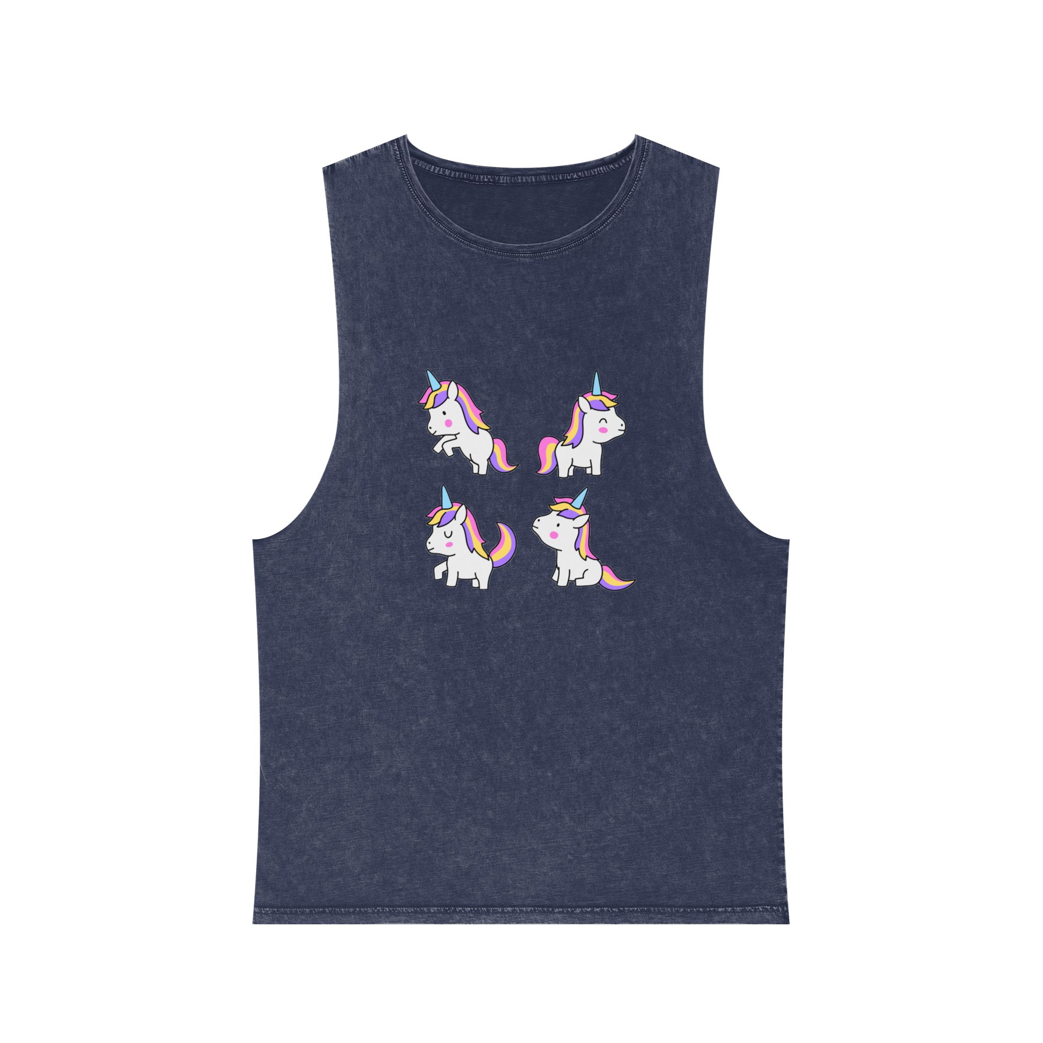 Unicorn V286 Unisex Stonewash Tank Top - Image 13