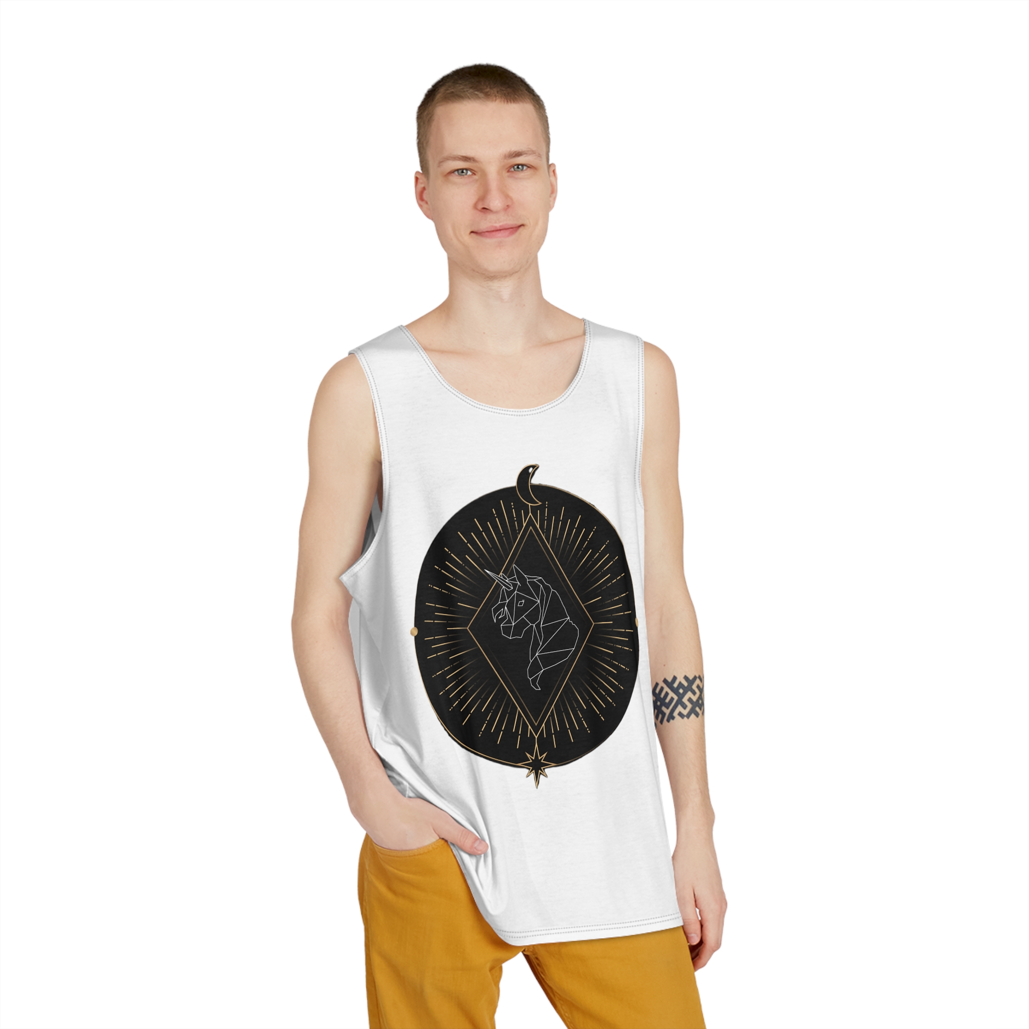 Unicorns 69 Mens Tank Aop - Image 3