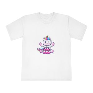Cute Unicorn Birthday Unisex Classic Crewneck T Shirt