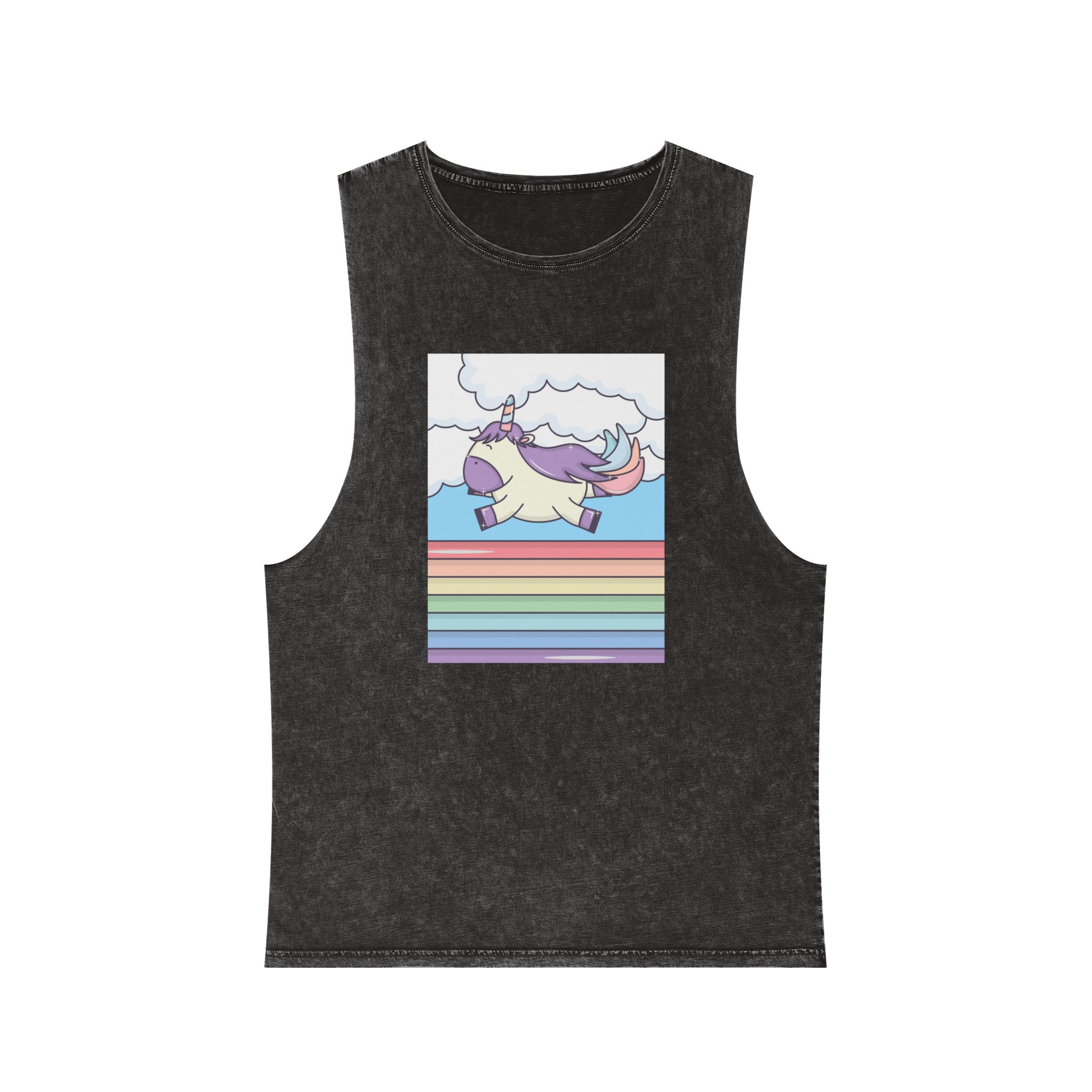 Unicorn V350 Unisex Stonewash Tank Top