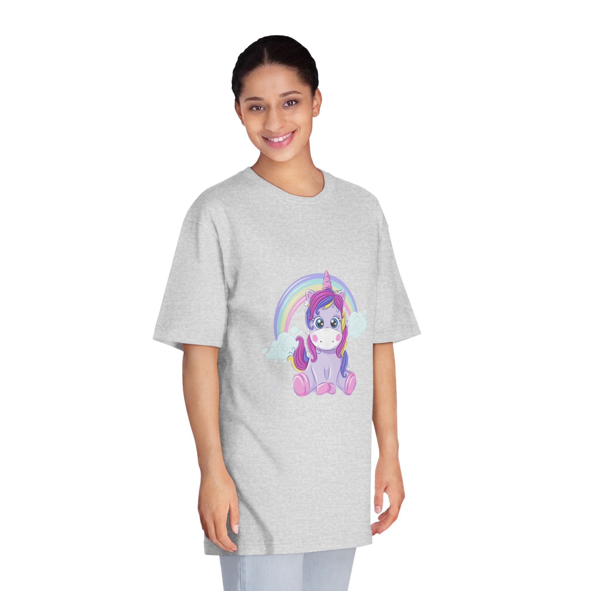 Unicorn V618 Unisex Classic Crewneck T Shirt - Image 15