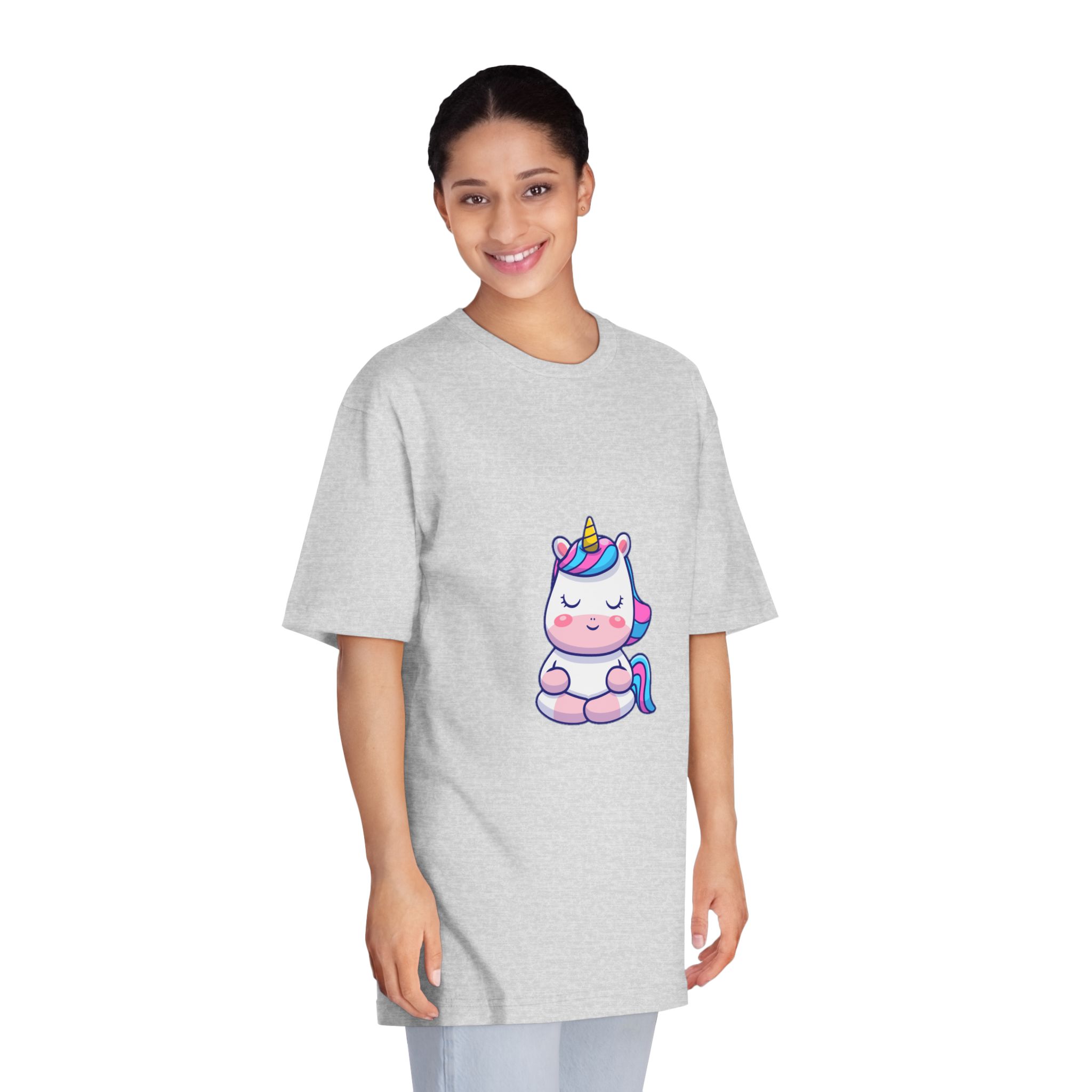 Unicorn V507 Unisex Classic Crewneck T Shirt - Image 15