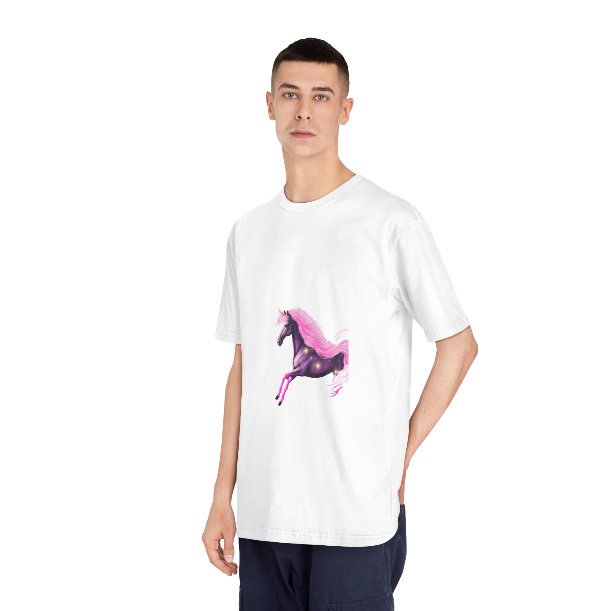 Unicorns 145 Unisex Classic Crewneck T Shirt - Image 4