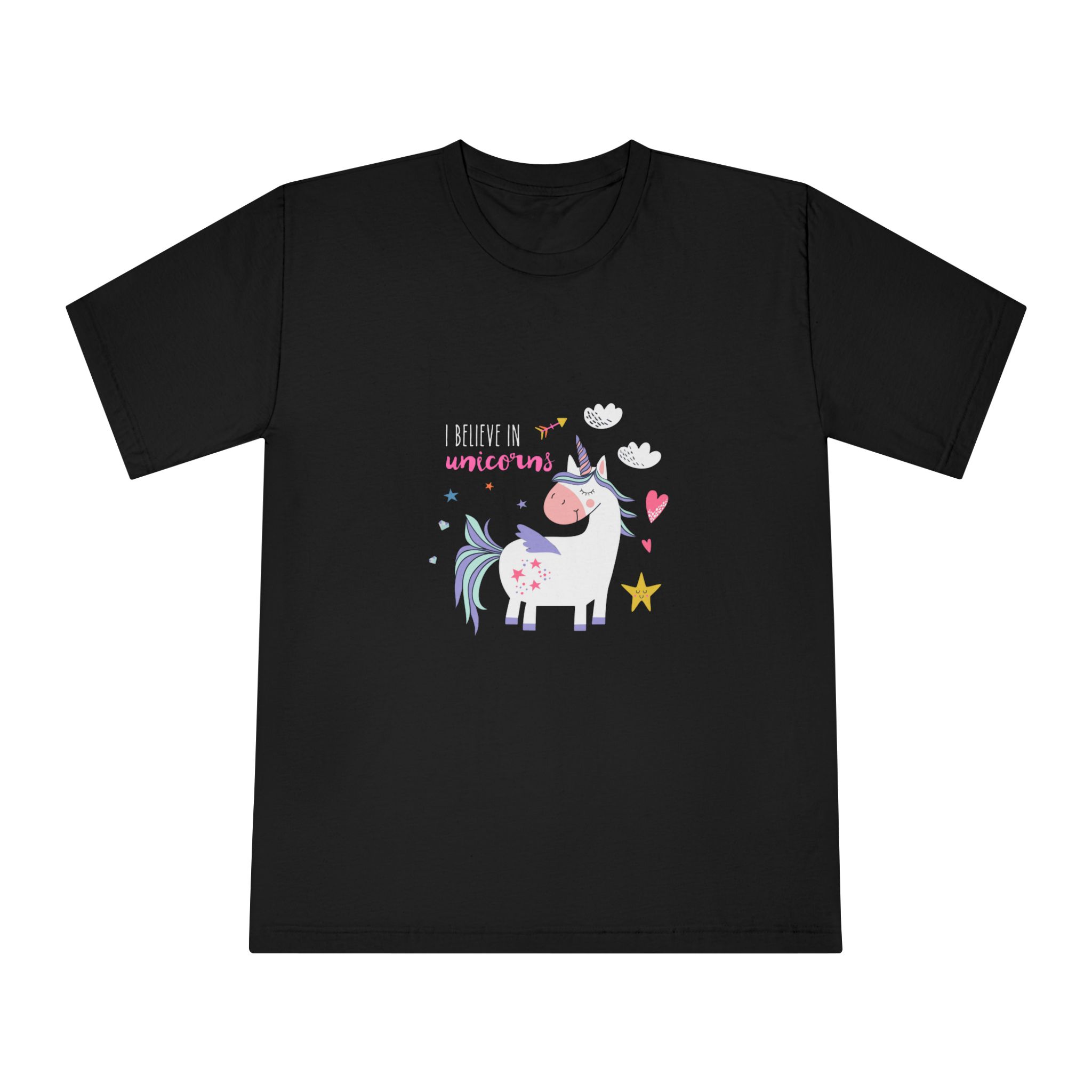 I Belive In Unicorns 1 162429 Unisex Classic Crewneck T Shirt - Image 5