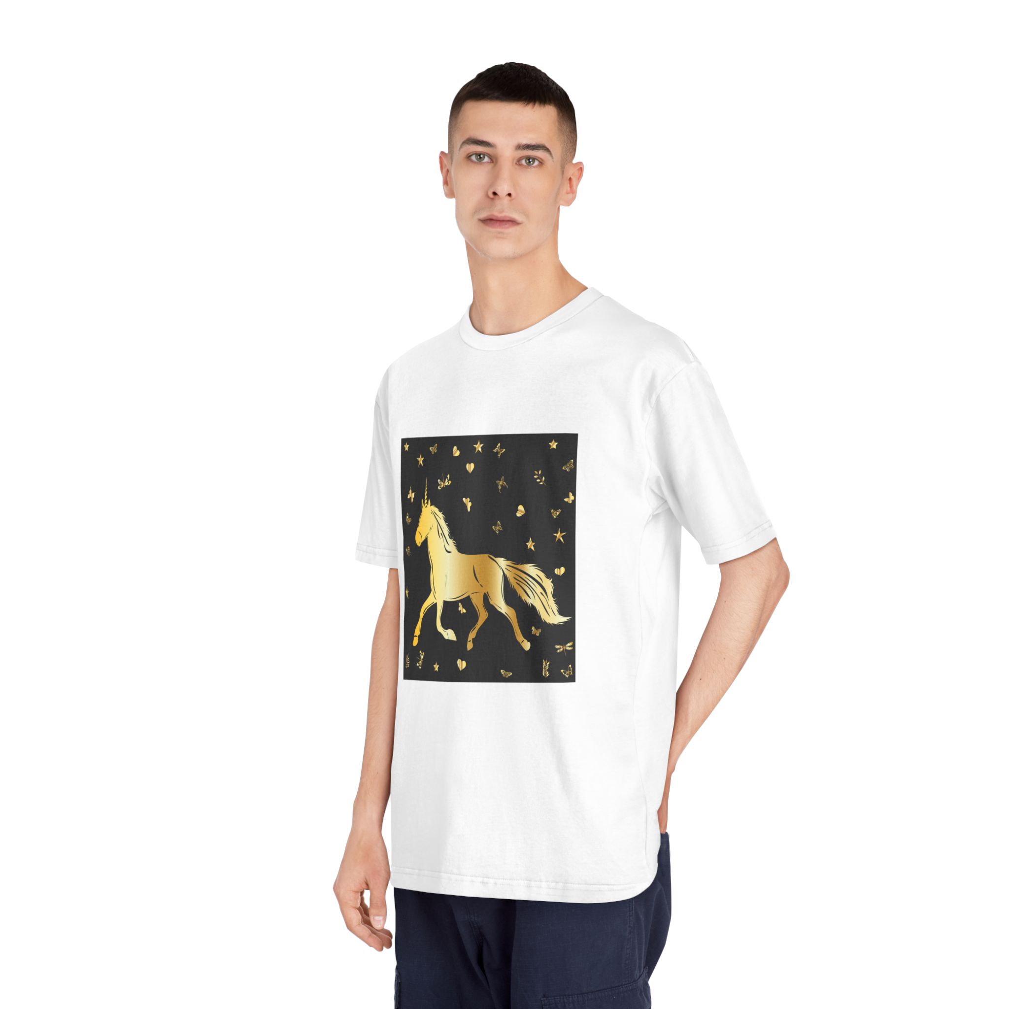 Unicorn V850 Unisex Classic Crewneck T Shirt - Image 4