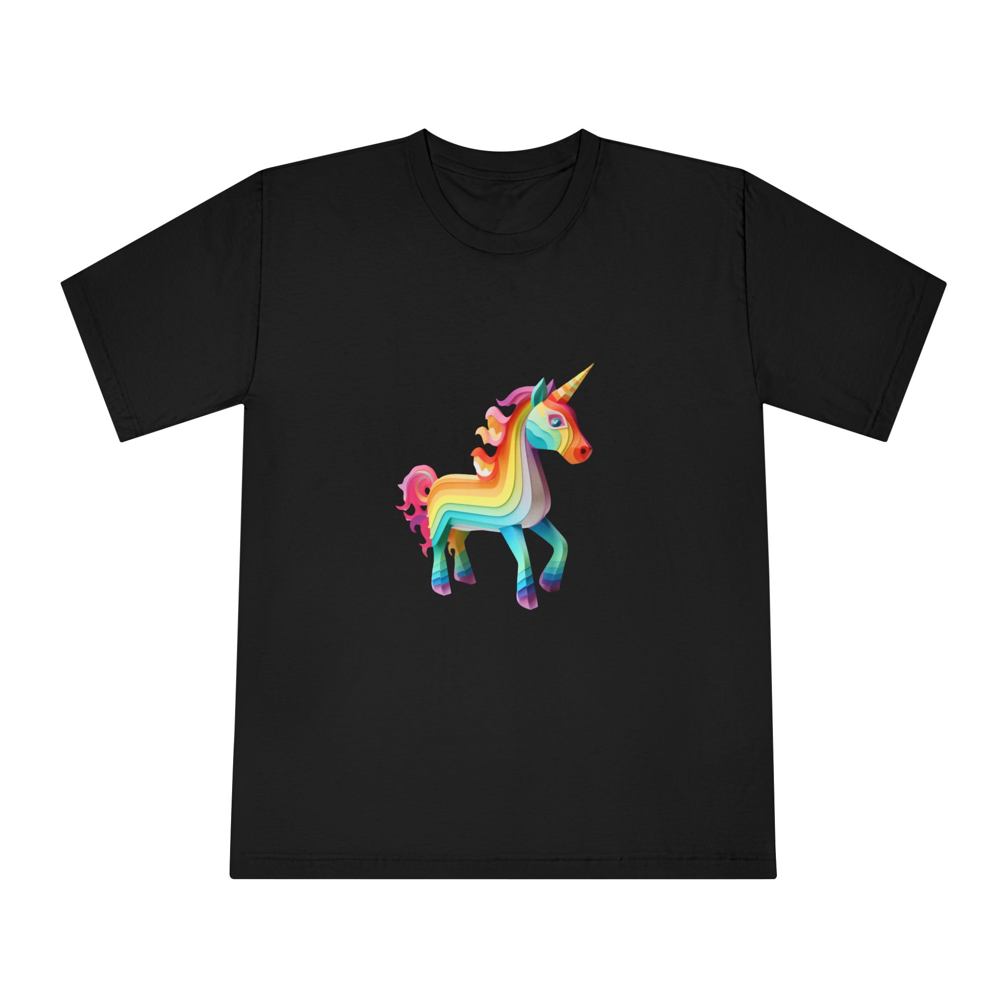 Unicorns 283 Unisex Classic Crewneck T Shirt - Image 5