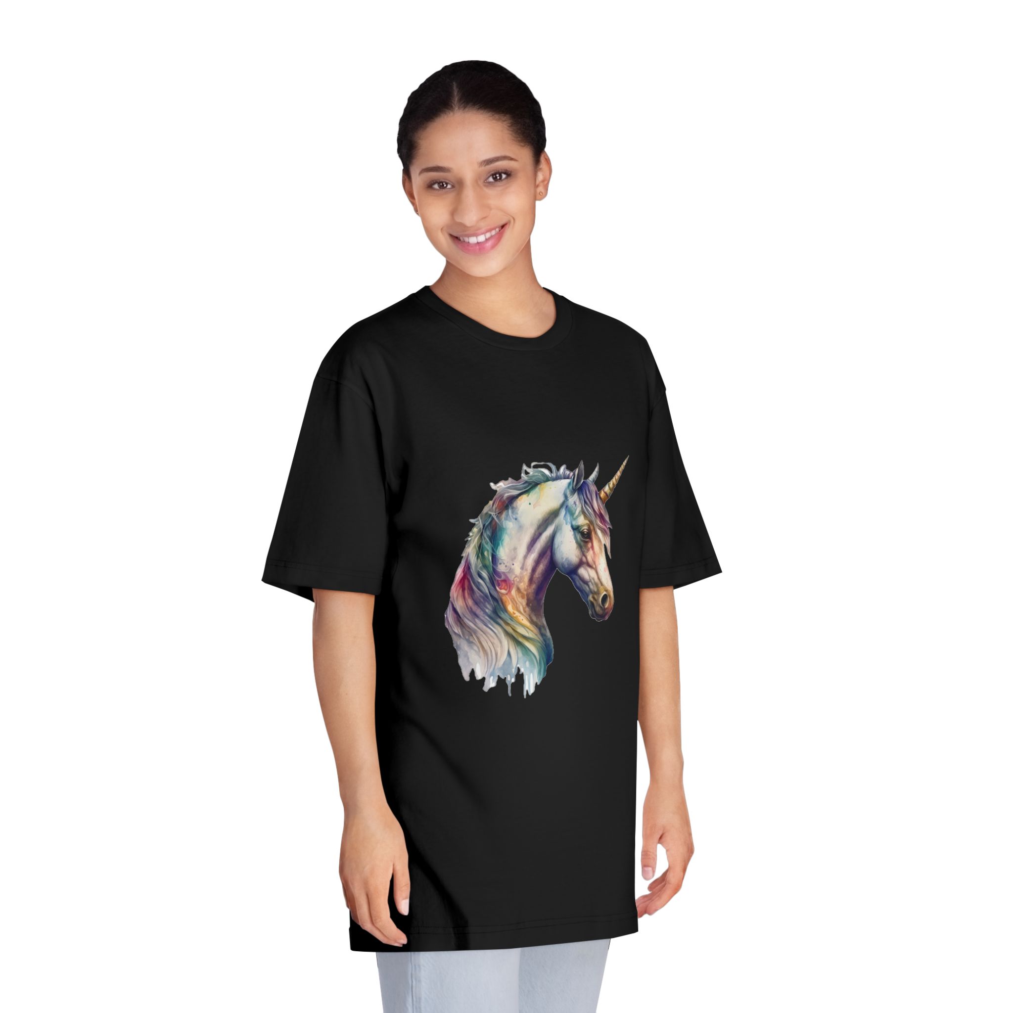 Unicorn V936 Unisex Classic Crewneck T Shirt - Image 7