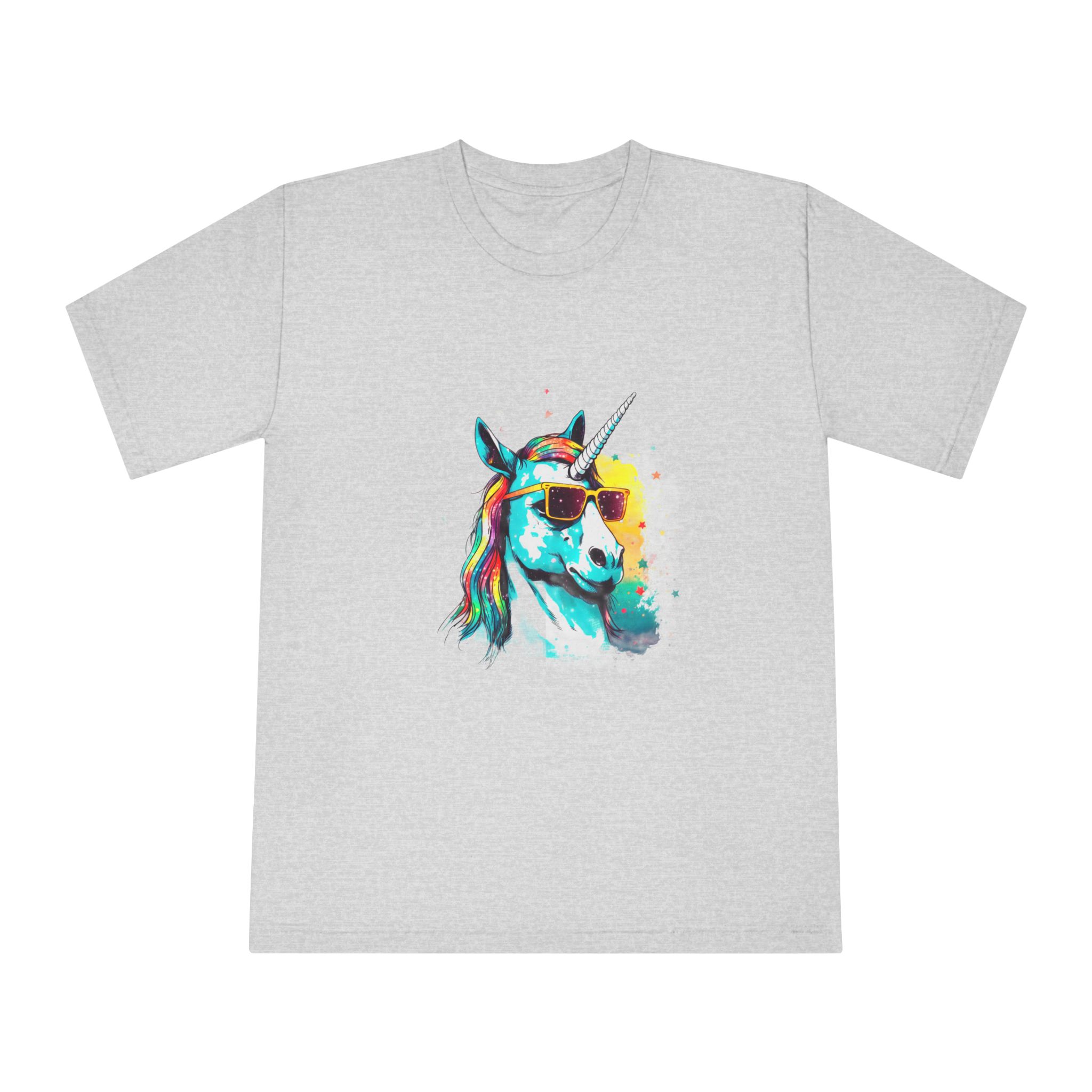 Cute Cartoon Baby Unicorn Isolated Transparent Background Ideal Tshirt Prints Stickers Mugs Unisex Classic Crewneck T Shirt - Image 13