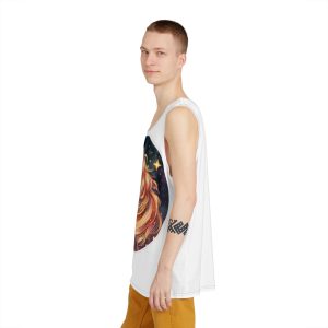 Unicorn With Golden Mane Words Unicorn It Mens Tank Aop