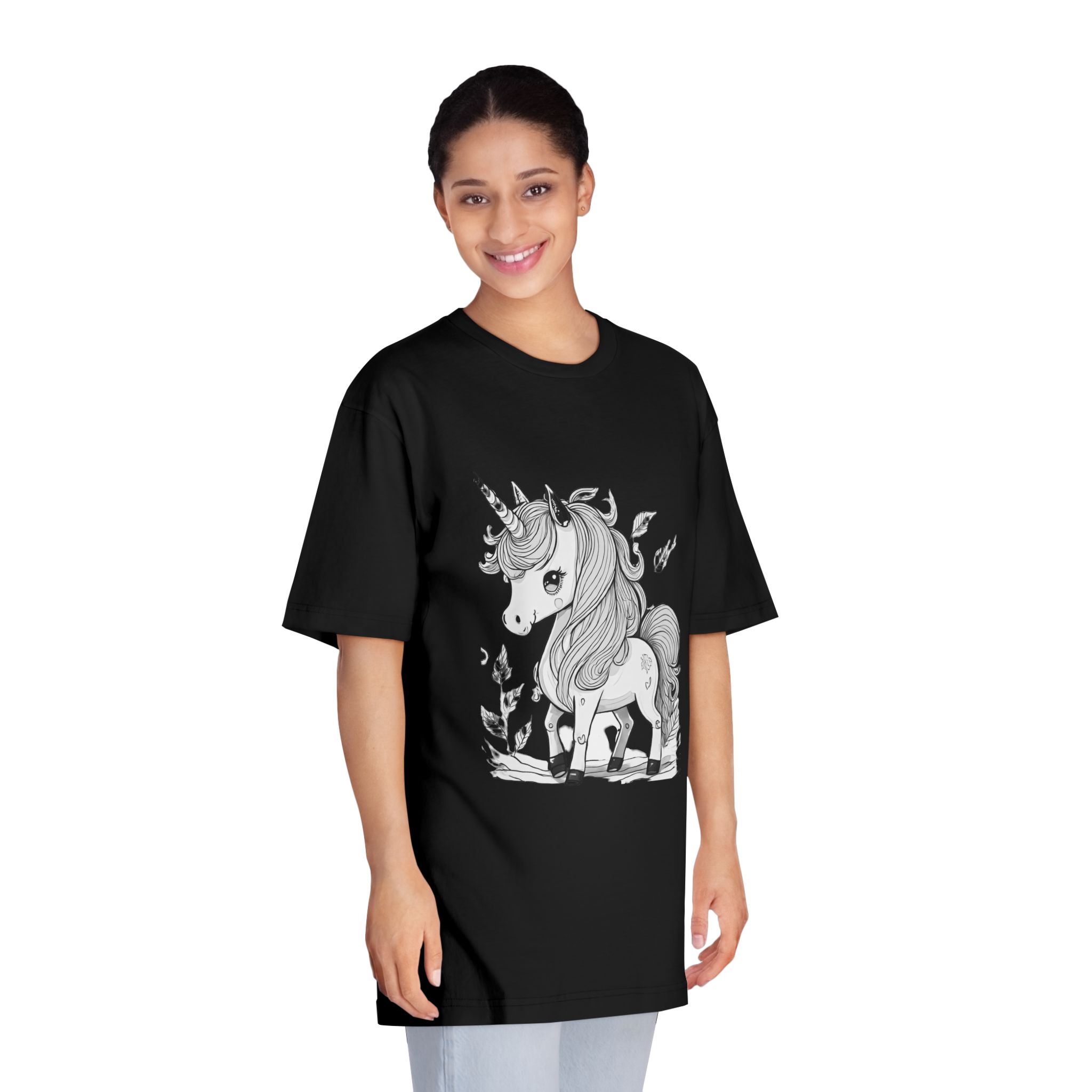 Unicorns 230 Unisex Classic Crewneck T Shirt - Image 7