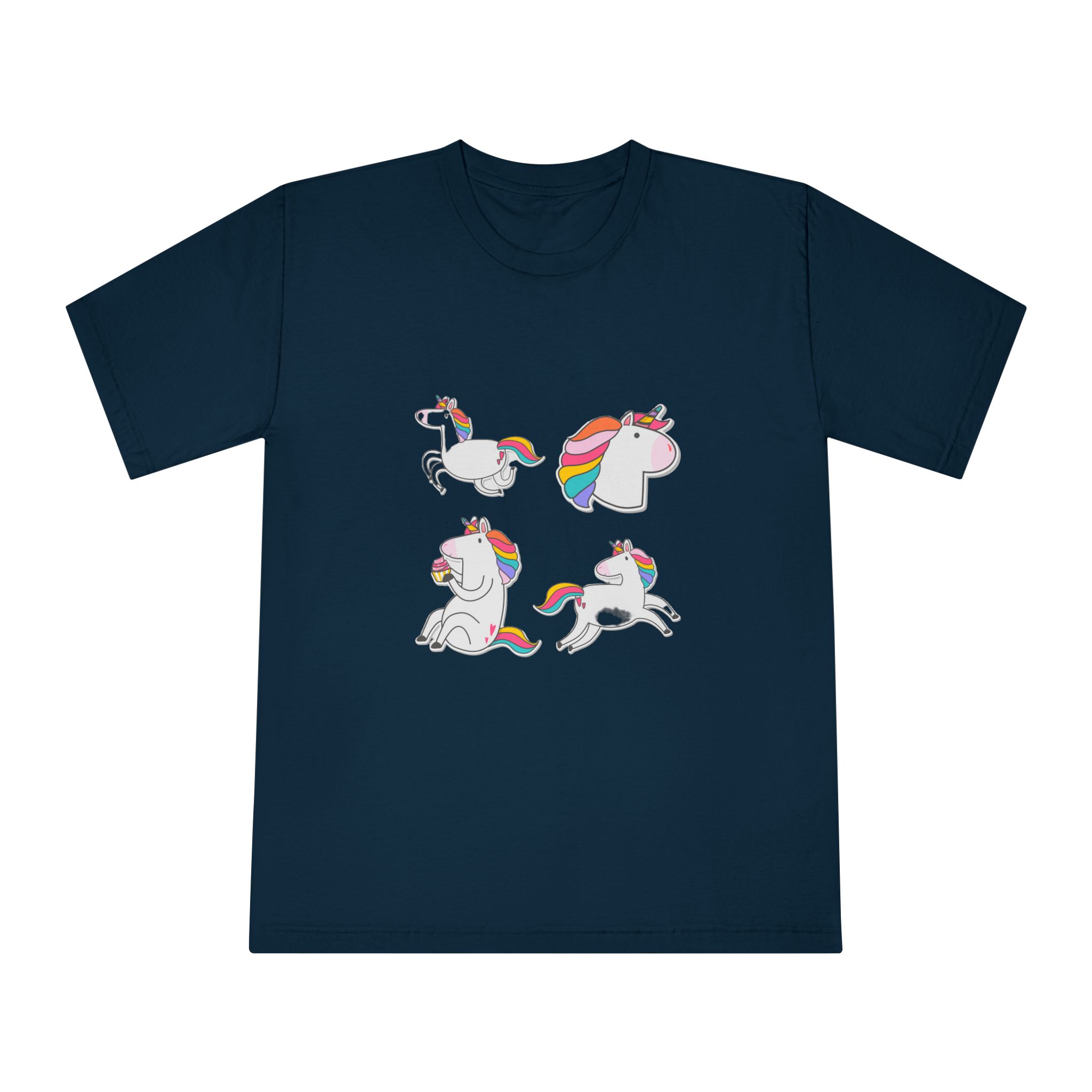 Unicorns 50 Unisex Classic Crewneck T Shirt - Image 17