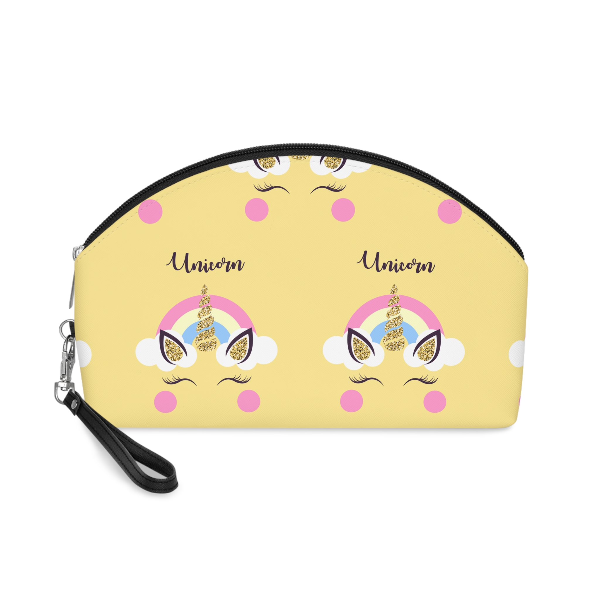 Unicorn Gold Makeup Bag