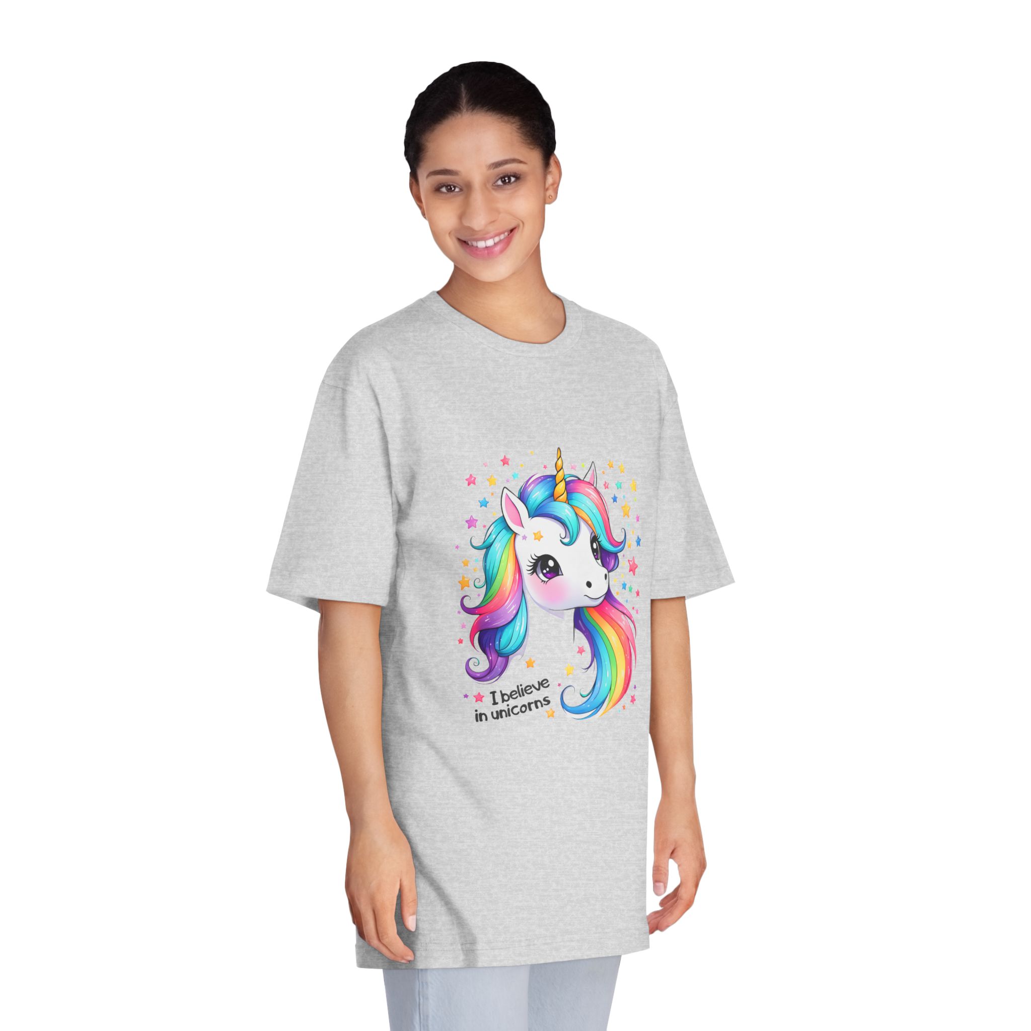 I Belive In Unicorns Unisex Classic Crewneck T Shirt - Image 15