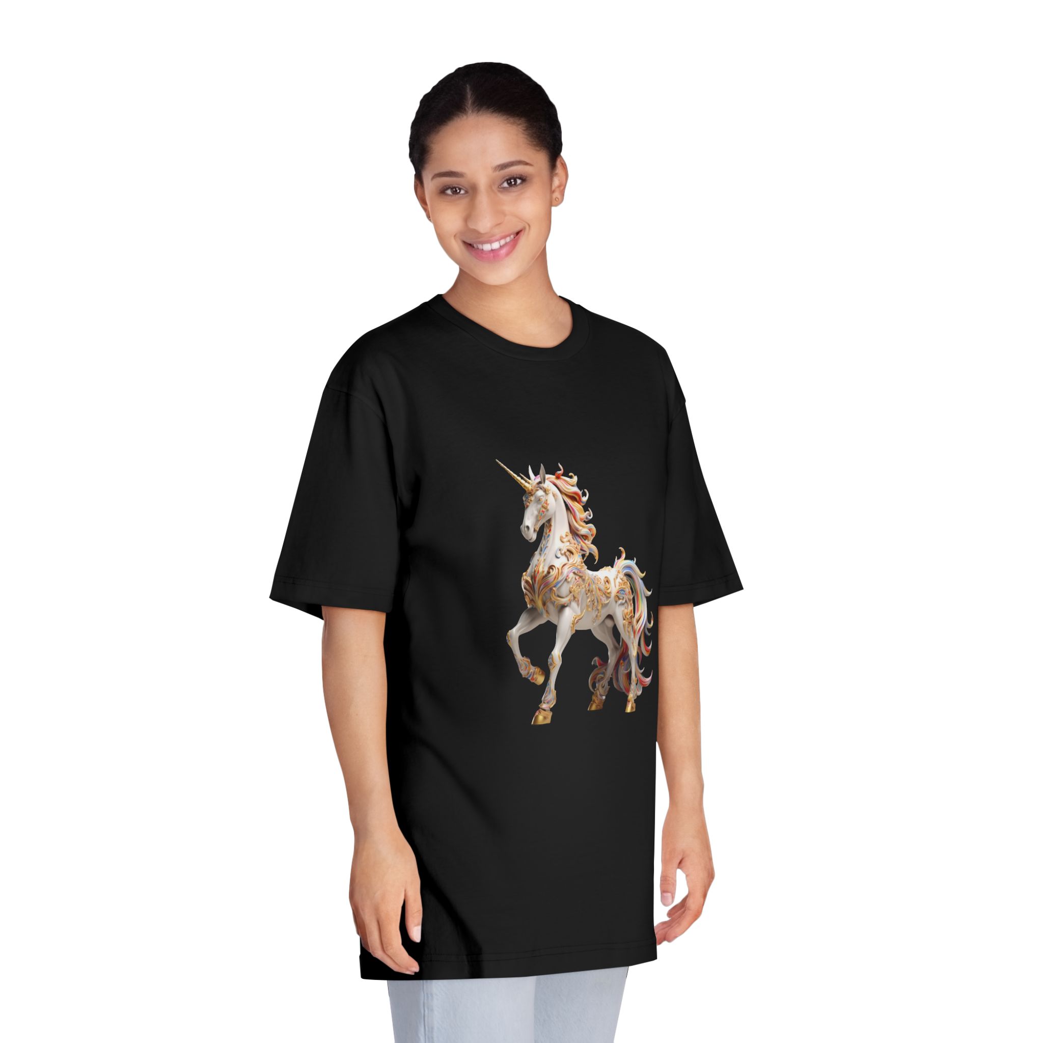 Unicorns 156 Unisex Classic Crewneck T Shirt - Image 7