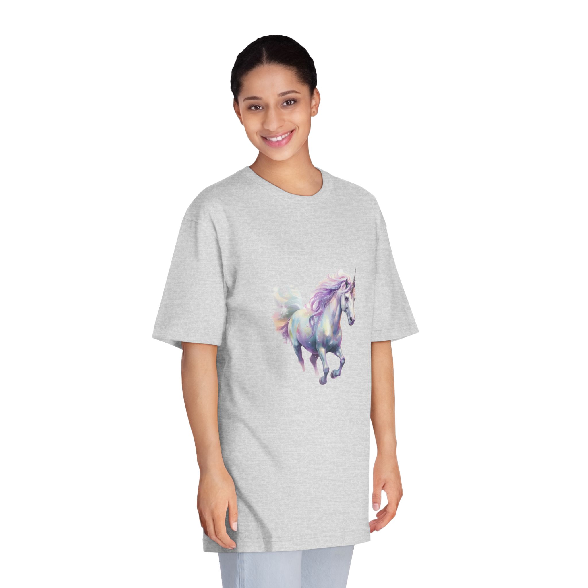 A Magical Unicorn Illustration Unisex Classic Crewneck T Shirt - Image 15