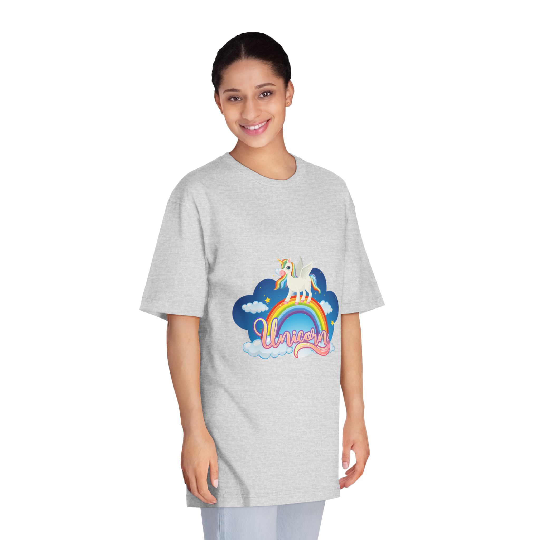 Unicorn V596 Unisex Classic Crewneck T Shirt - Image 15