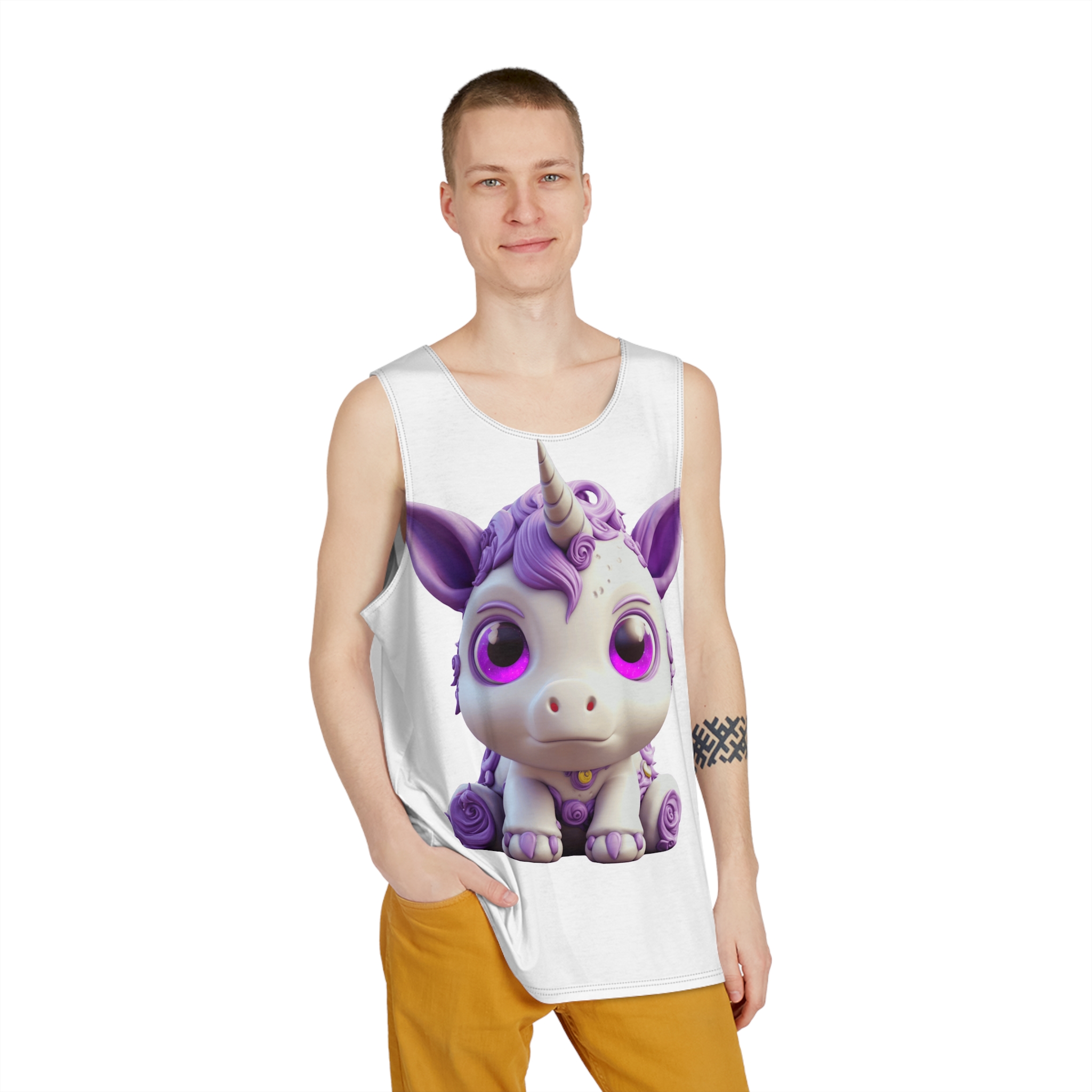 Unicorns 348 Mens Tank Aop - Image 3