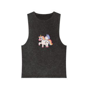 Unicorn V455 Unisex Stonewash Tank Top