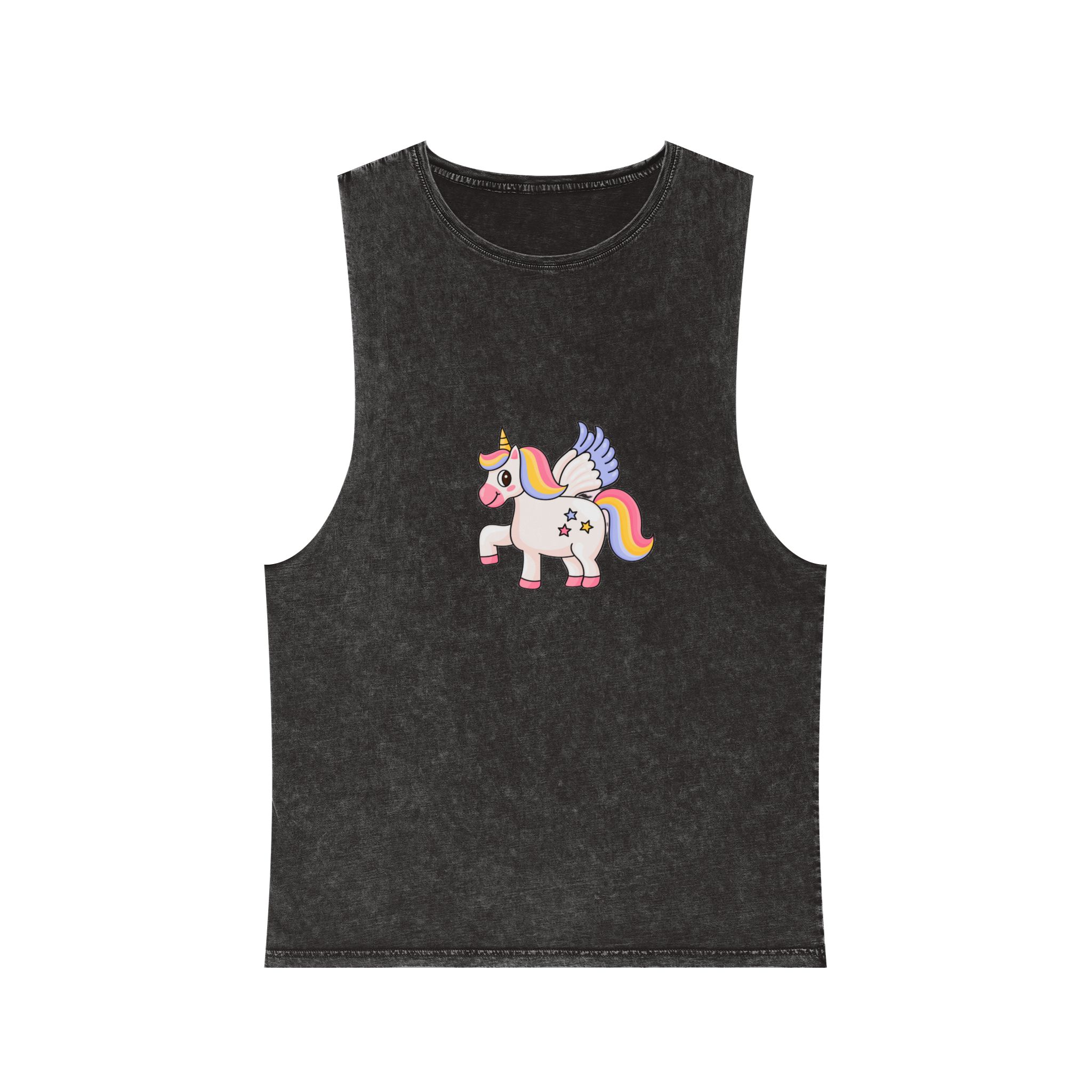 Unicorn V455 Unisex Stonewash Tank Top